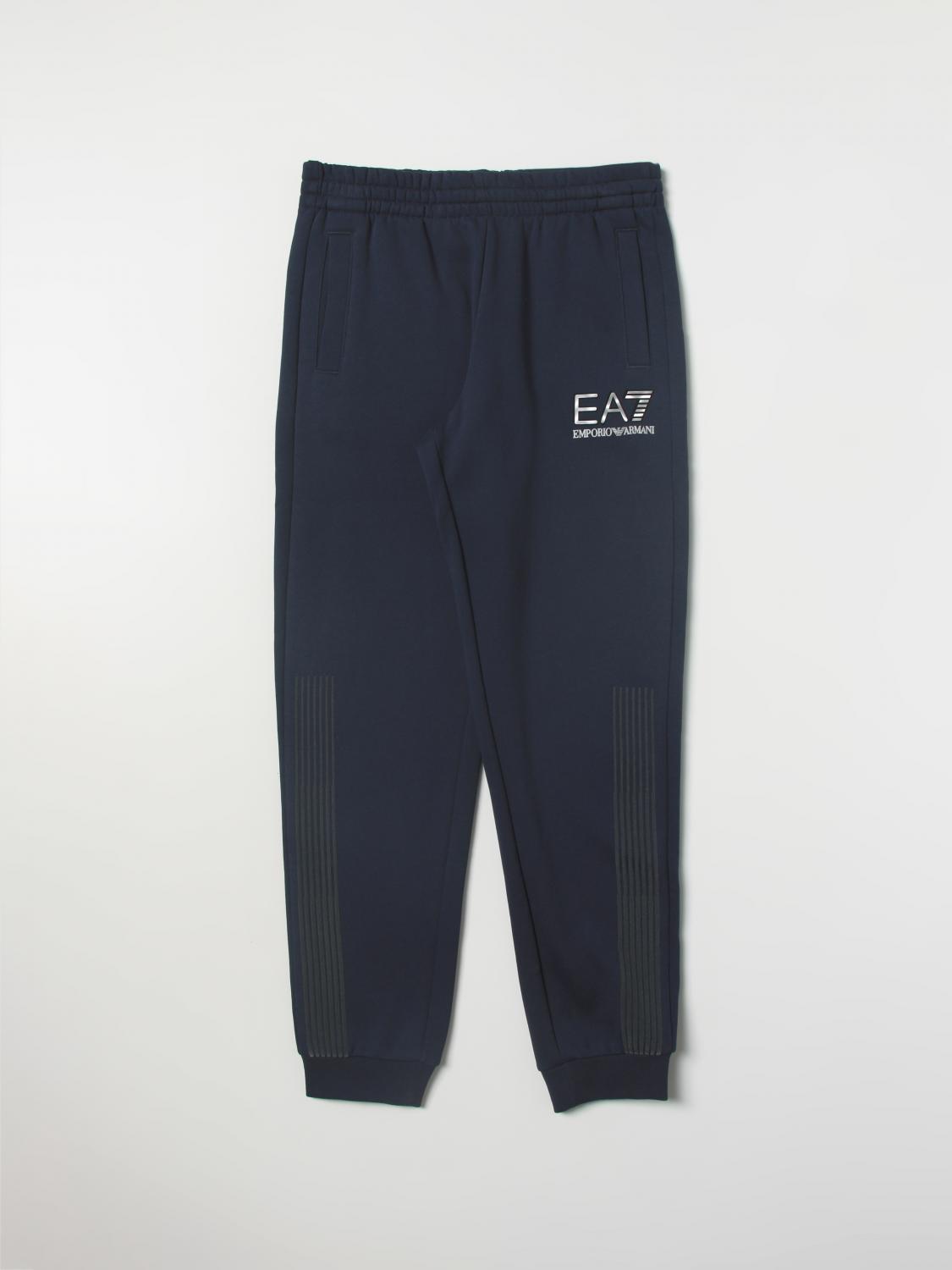 Ea7 Pants  Kids Color Navy