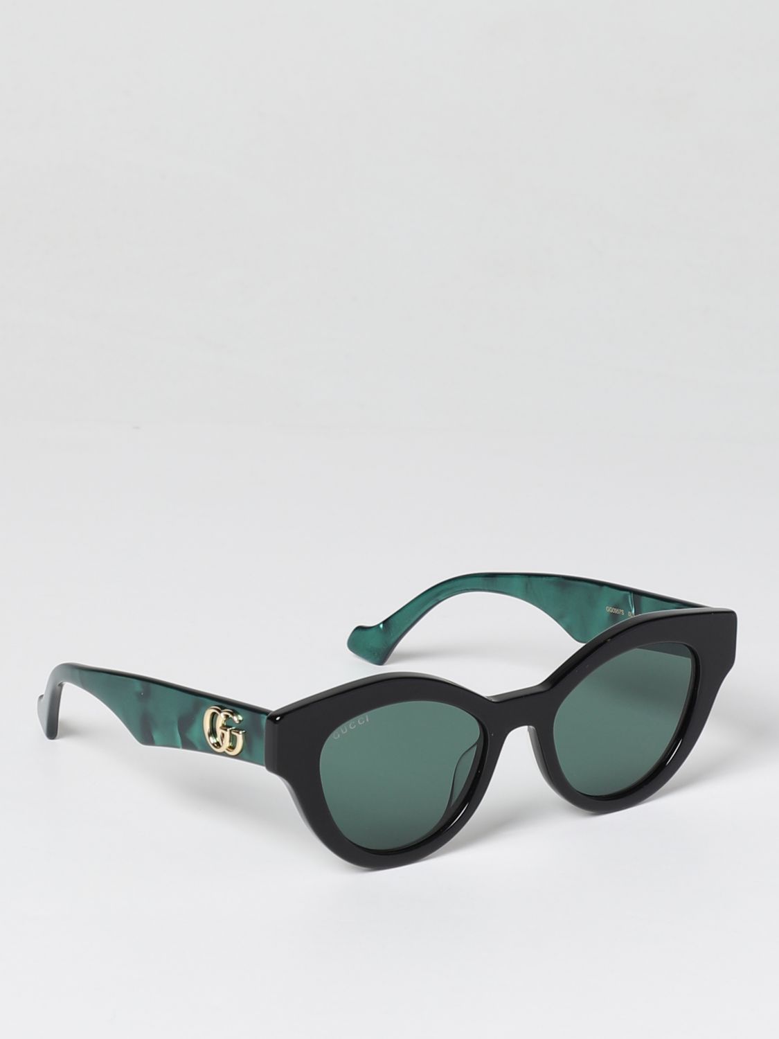 GUCCI: sunglasses for women - Green | sunglasses GG0957S online on GIGLIO.COM