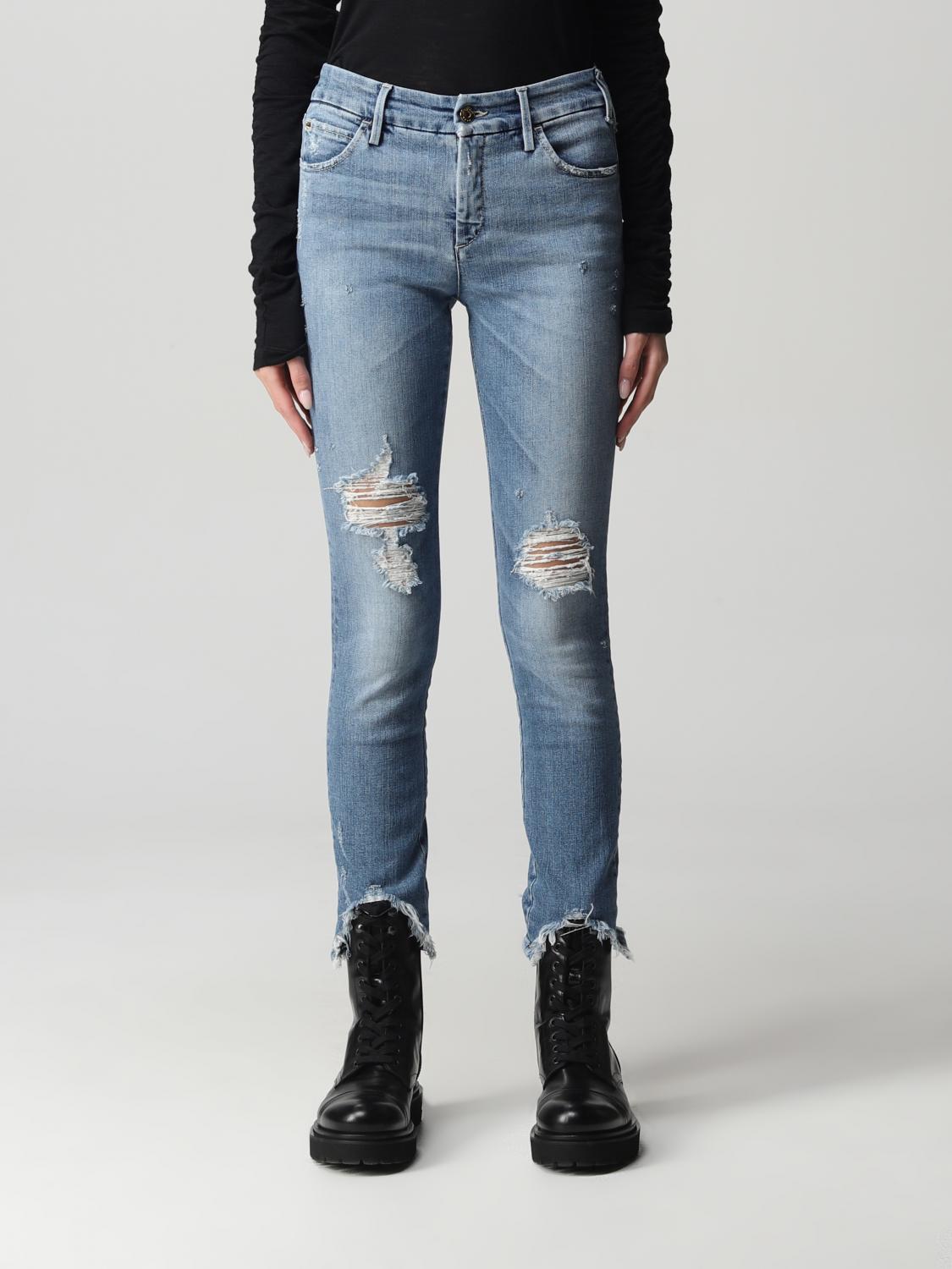 CYCLE jeans for woman Blue Cycle jeans CC322P513 online at