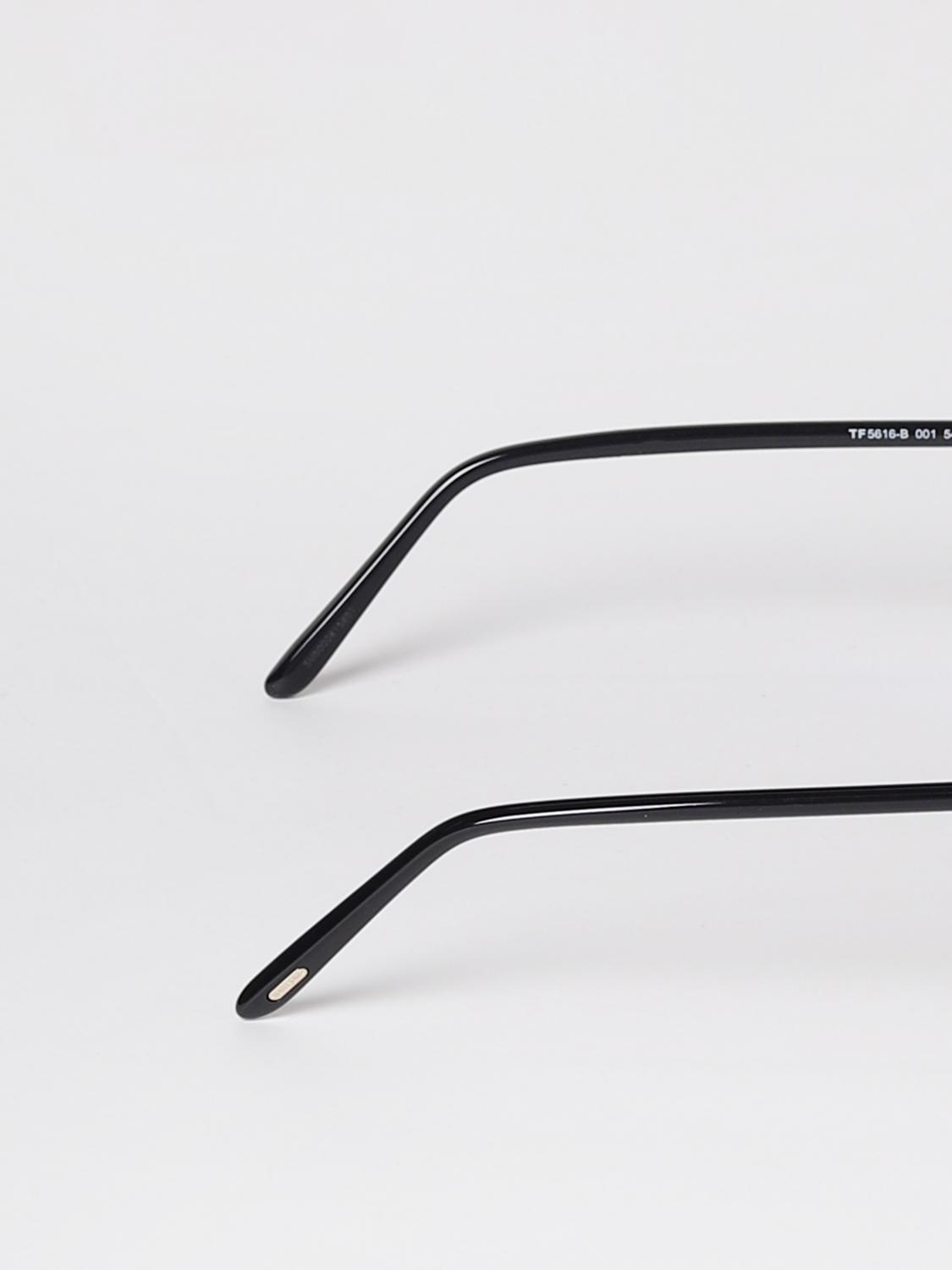 Occhiali da sole Tom Ford: Occhiali da vista Tom Ford in acetato nero 3