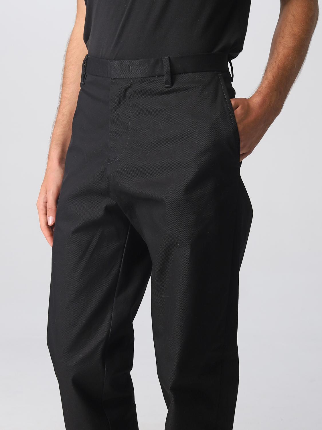 EMPORIO ARMANI: pants for man - Black | Emporio Armani pants 6L1PDD1N8HZ  online on 