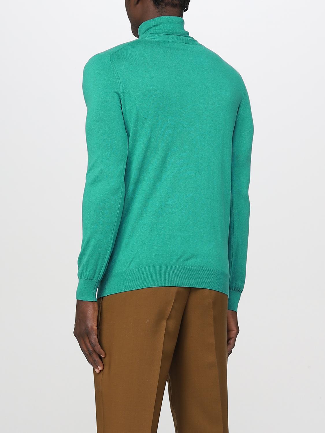 LANEUS sweater for man Green Laneus sweater S2702 online on