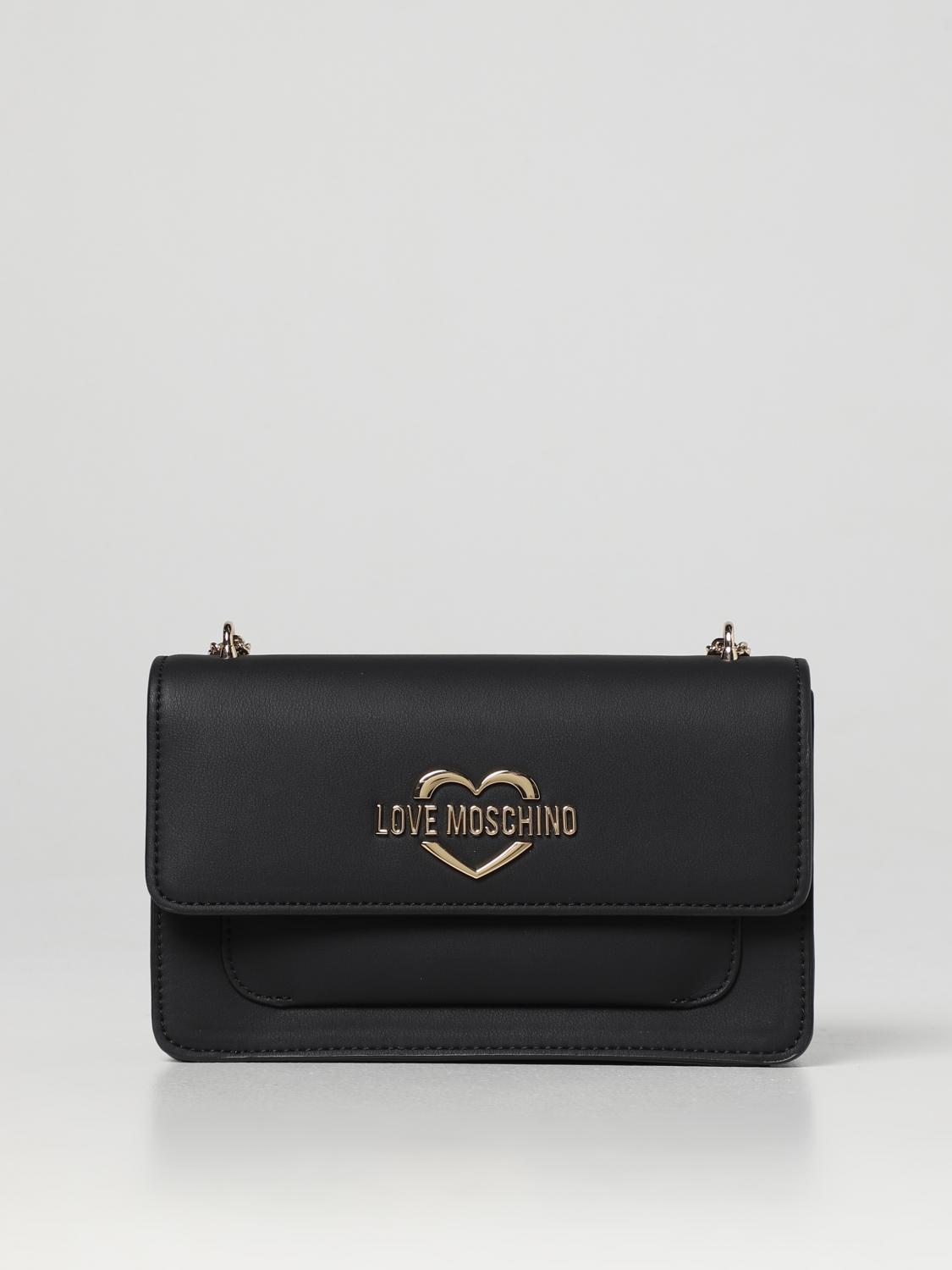 Love Moschino Outlet mini bag for woman Black Love Moschino mini