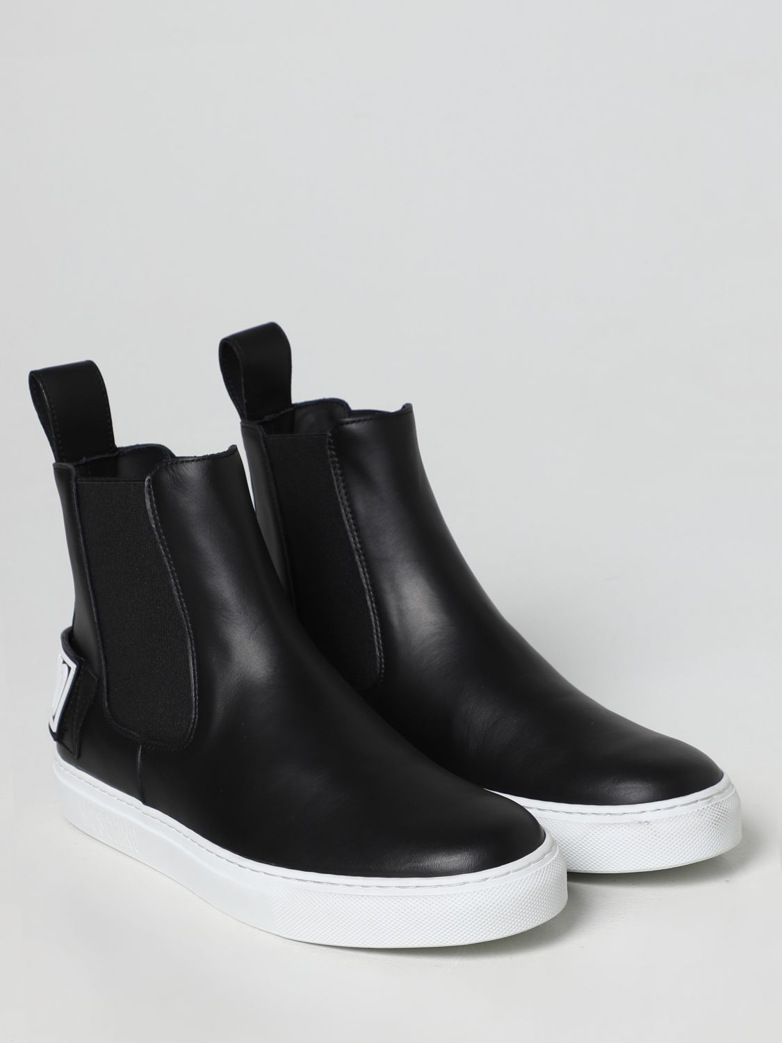 Ботинки челси Moschino Couture: Ботинки челси Moschino Couture для него черный 2