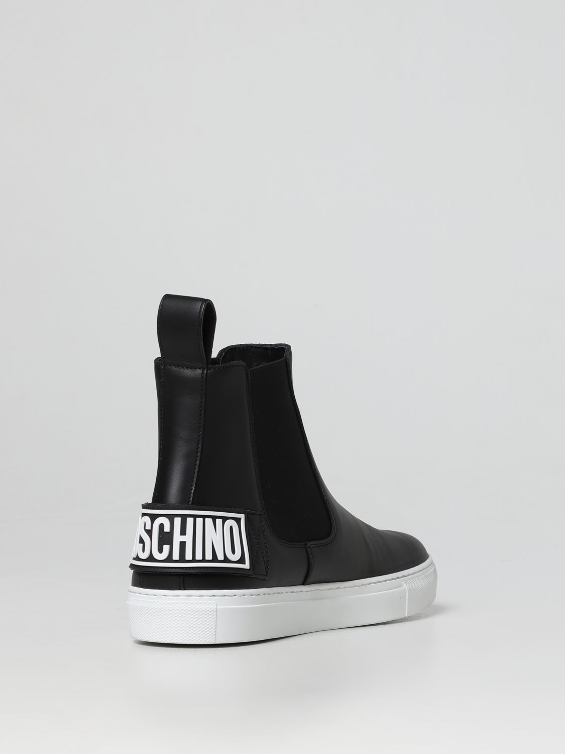 Ботинки челси Moschino Couture: Ботинки челси Moschino Couture для него черный 3