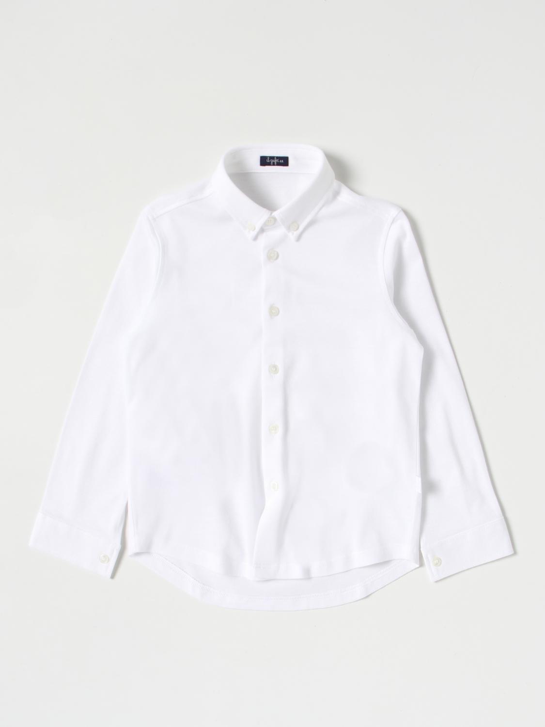 Shirt Il Gufo: Il Gufo shirt for boy white 1