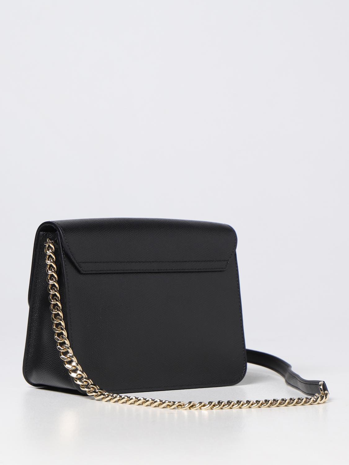 furla black sling bag