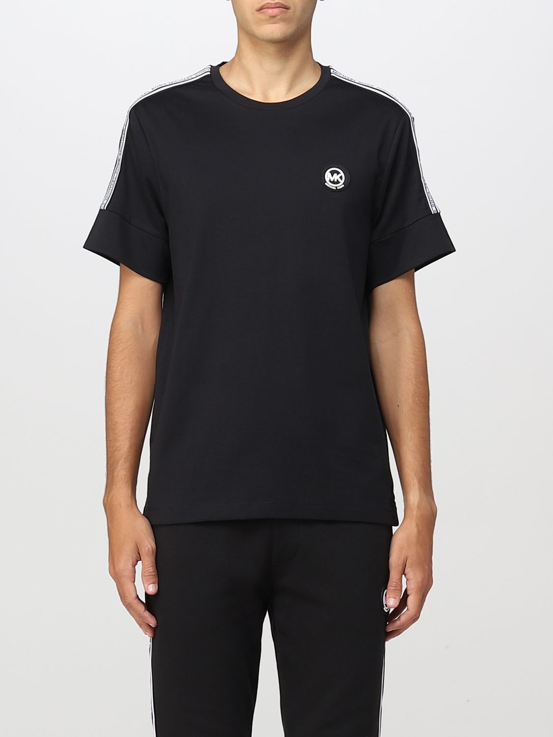 MICHAEL KORS: t-shirt for man - Black | Michael Kors t-shirt CS250Q91V2 ...