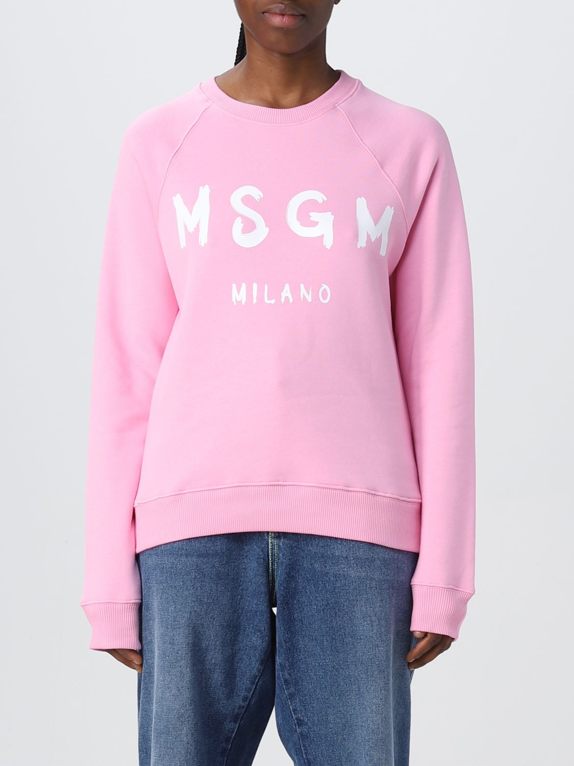 Msgm Sweatshirt  Woman In Pink
