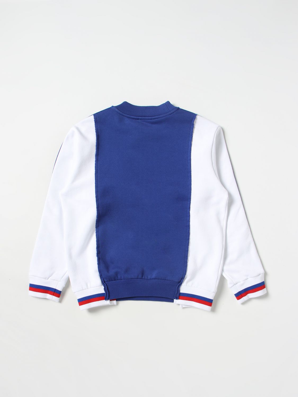 DOLCE & GABBANA: sweater for boys - Blue | Dolce & Gabbana sweater  L4JWFFG7E4G online on 
