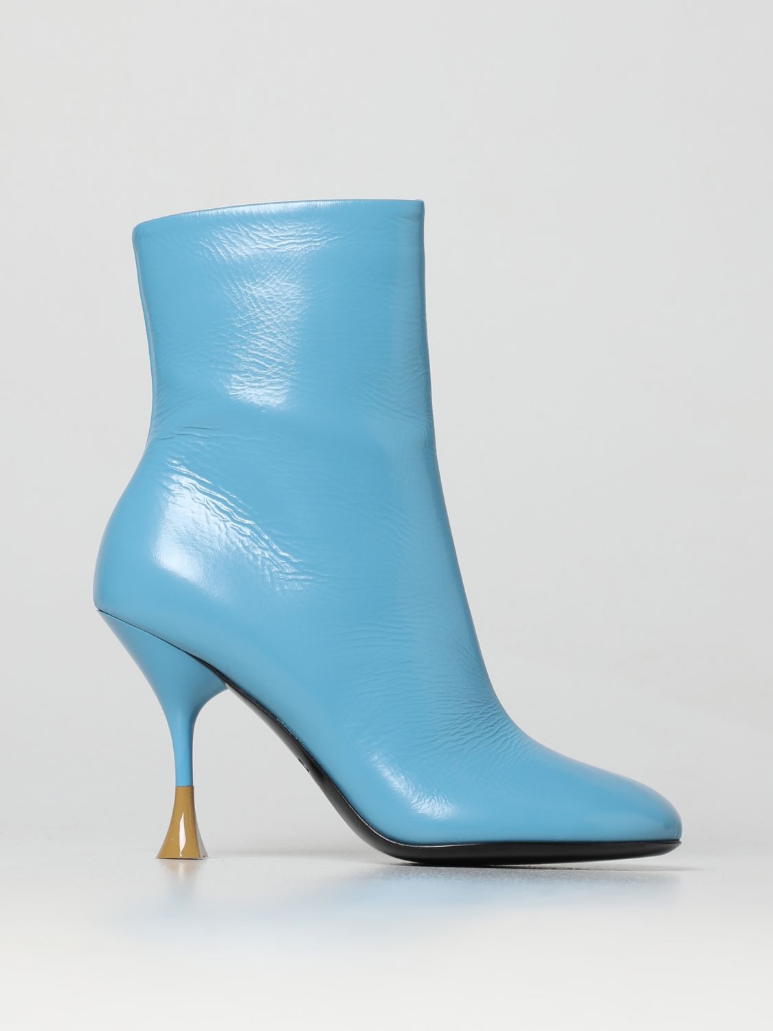 Shop 3juin Heeled Booties  Woman Color Turquoise