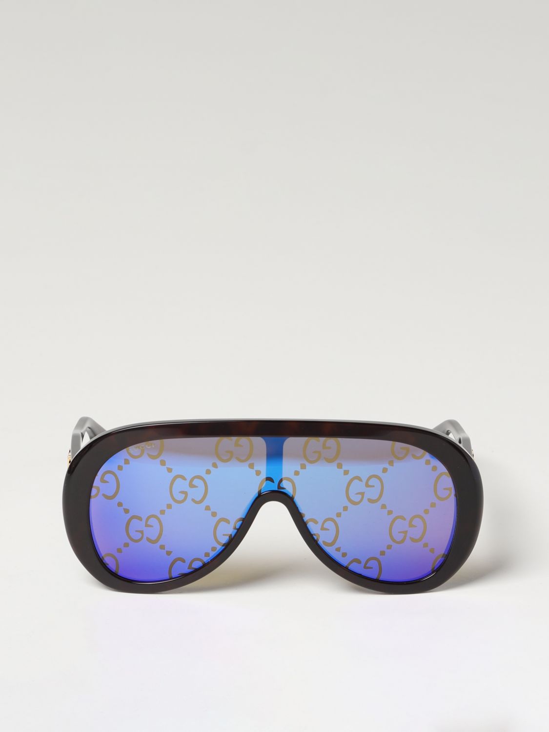 GUCCI: Gafas de sol para Marrón | Gafas De Sol Gucci GG1370S en línea GIGLIO.COM