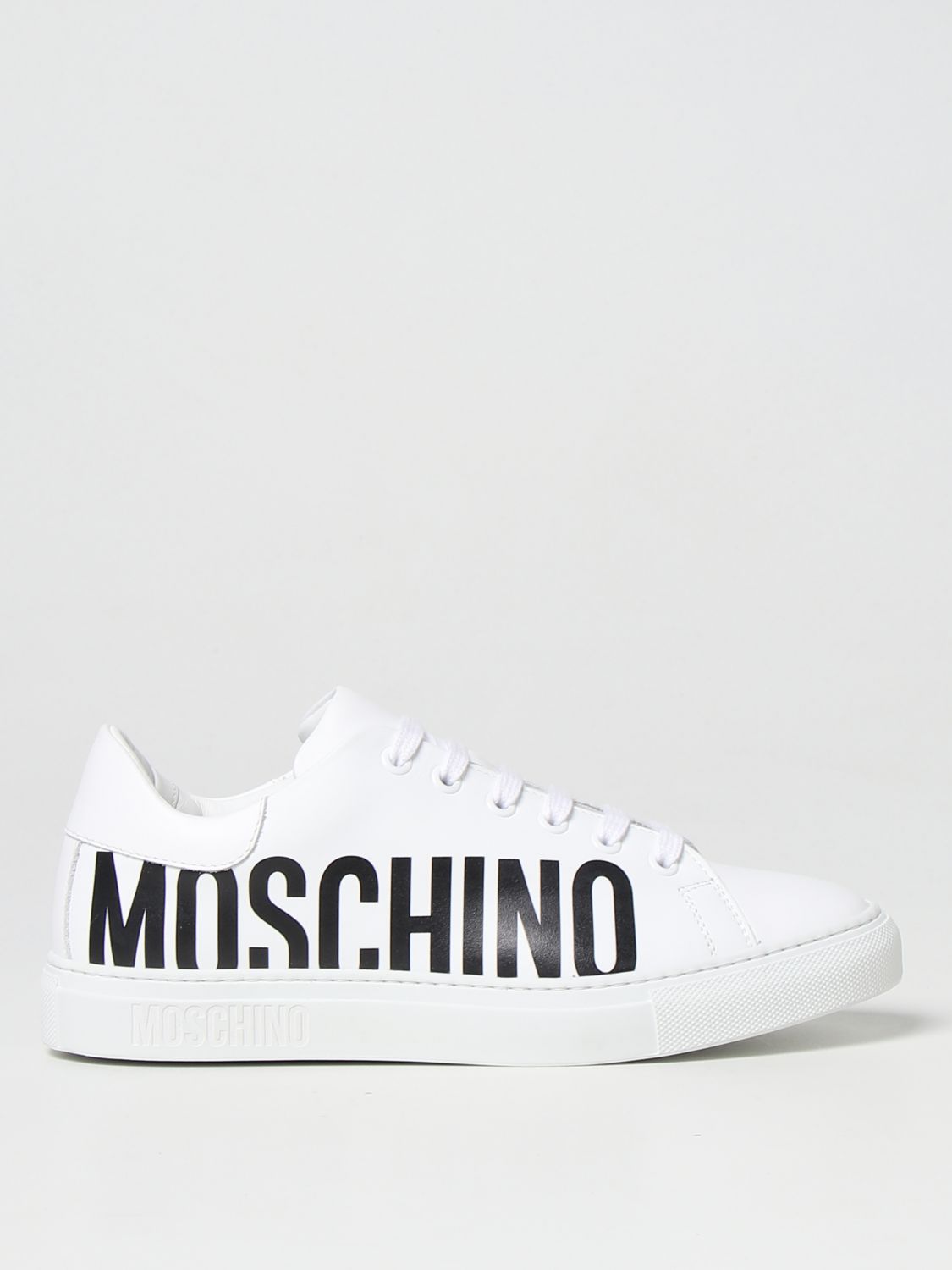 MOSCHINO COUTURE: sneakers for woman - White | Moschino Couture ...