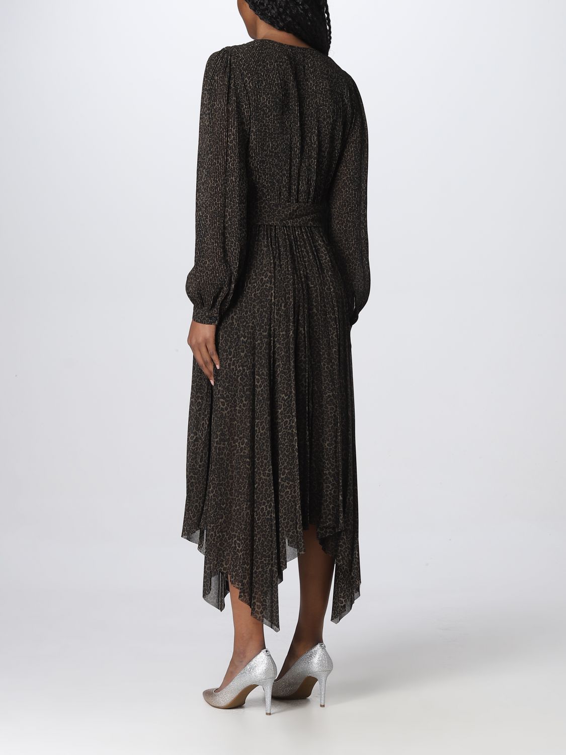 Michael Kors Outlet: dress for woman - Black | Michael Kors dress  MF2819O6S2 online on 