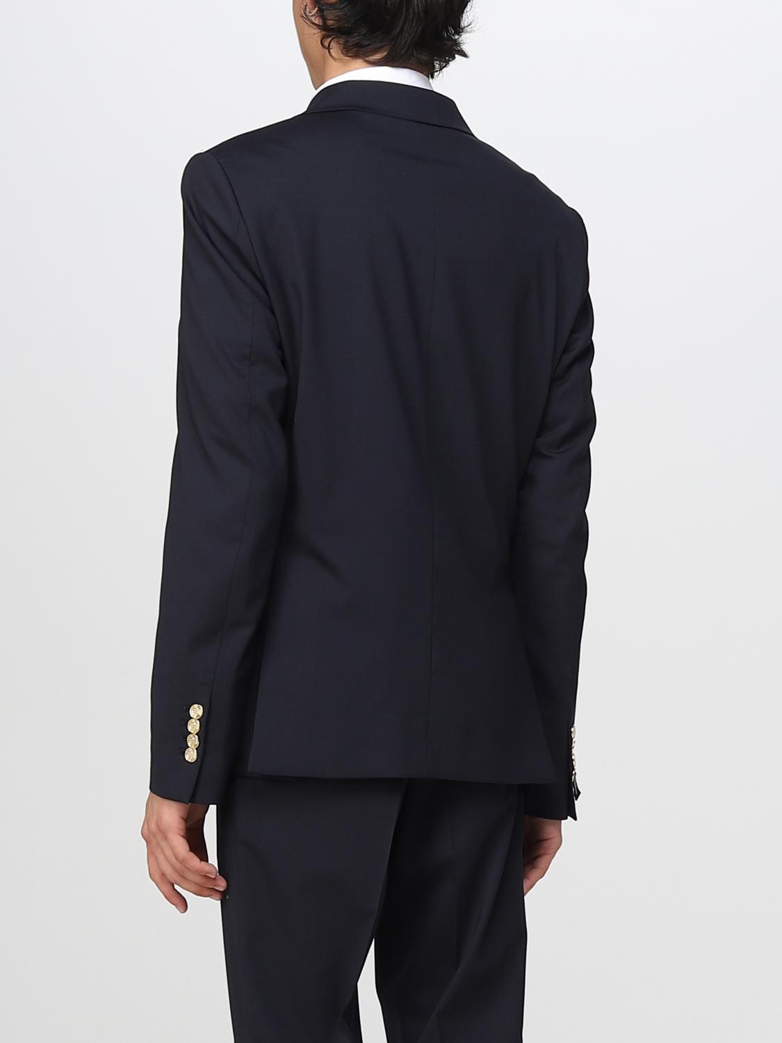 Blazer Daniele Alessandrini: Blazer Daniele Alessandrini homme bleu 3