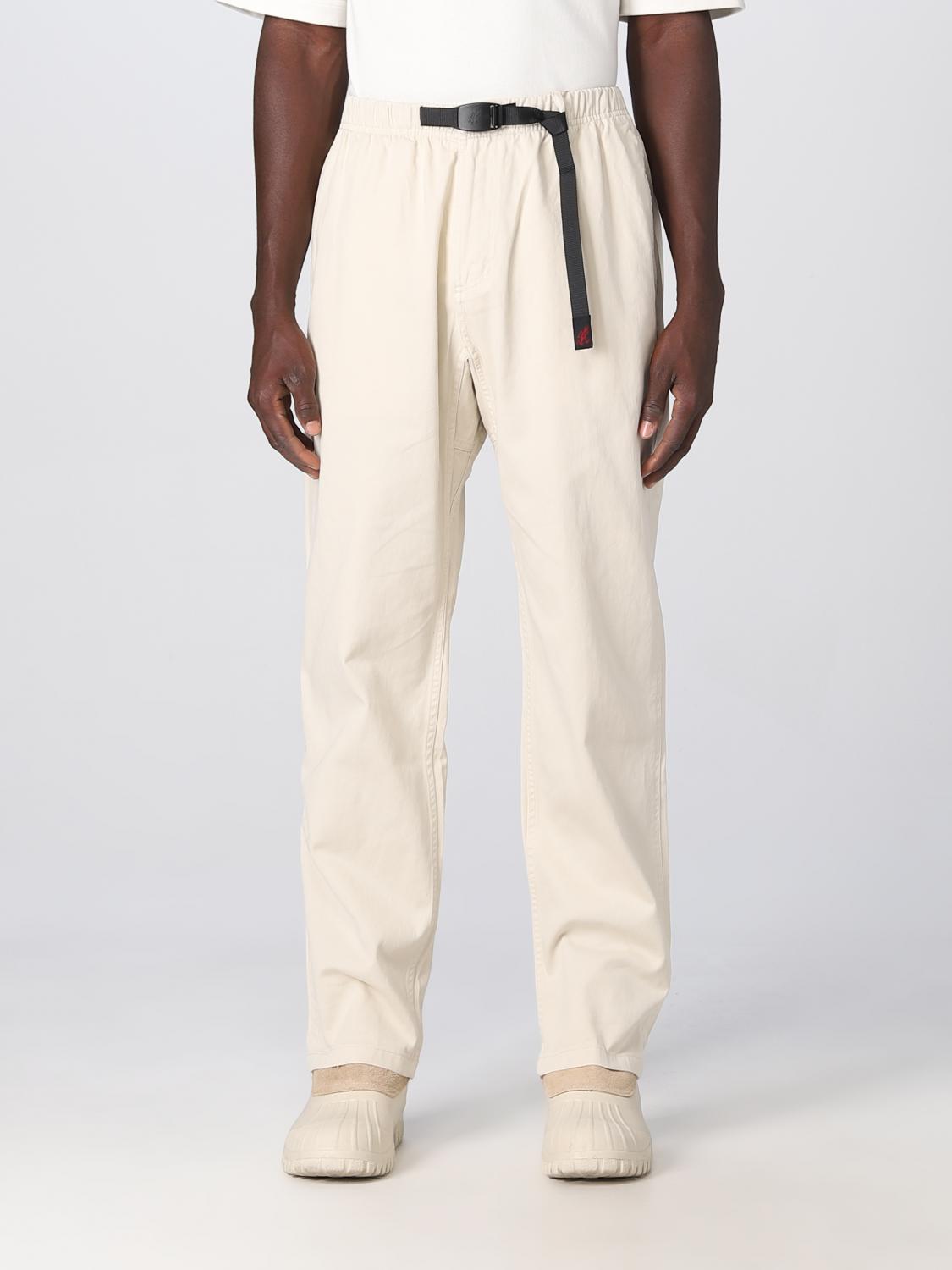 Gramicci Cotton Twill Pants In Grey