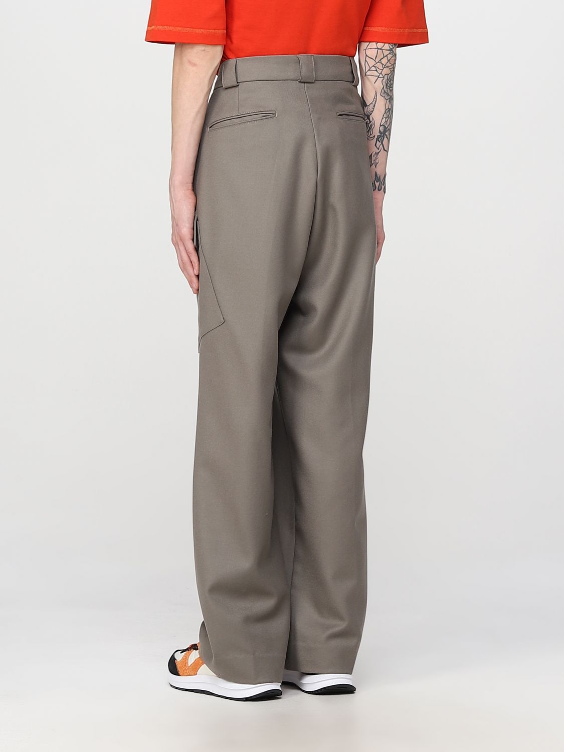 Pantalone Paura: Pantalone Jonis Paura in lana e cashmere grigio 2