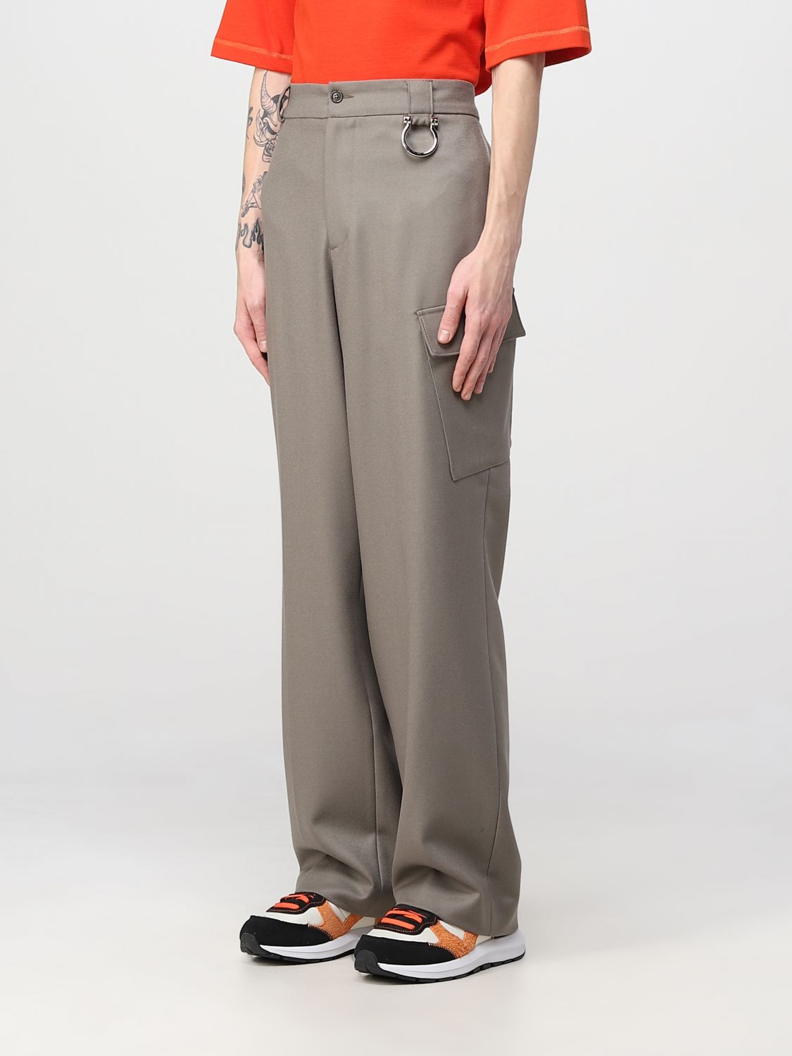 Pantalone Paura: Pantalone Jonis Paura in lana e cashmere grigio 3