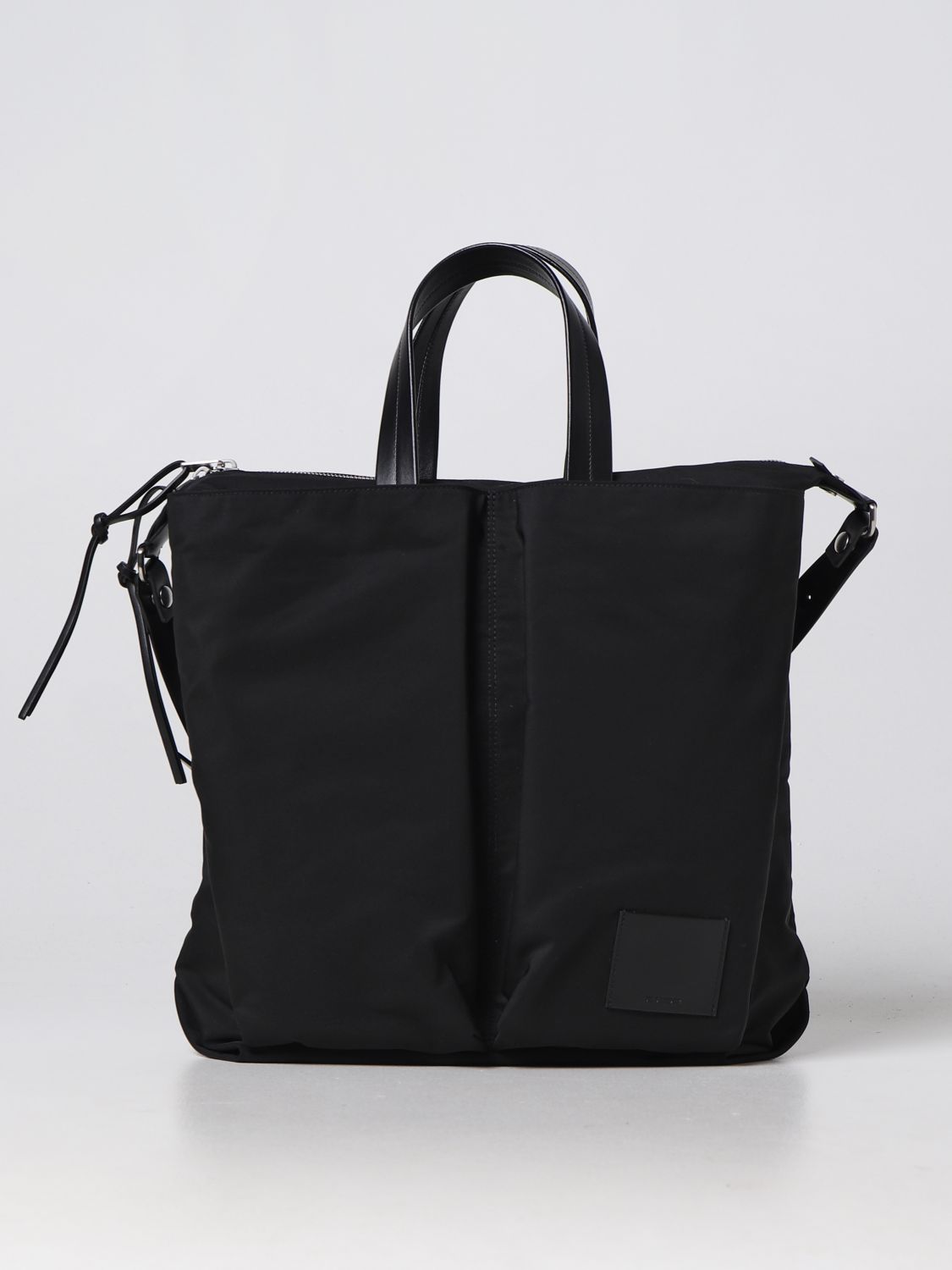 JIL SANDER: shoulder bag for man - Black | Jil Sander shoulder bag ...