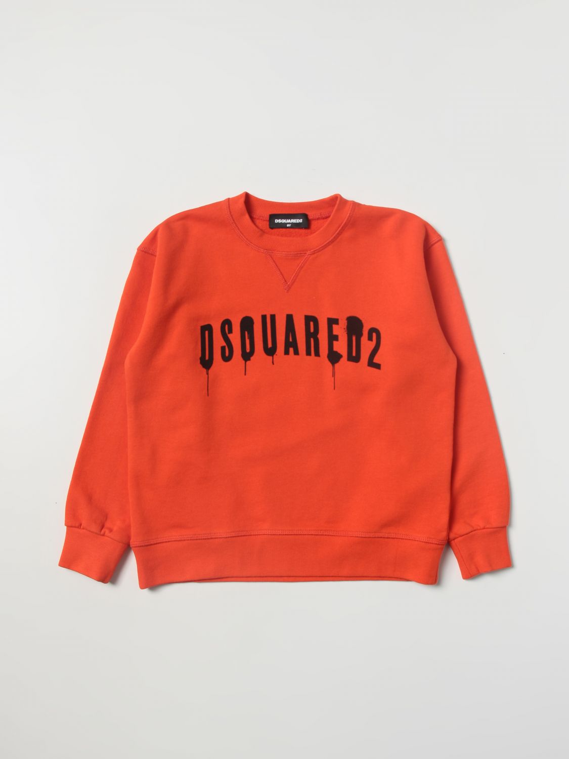 pin Van God Absorberend Dsquared2 Sweater Kids Color Orange | ModeSens
