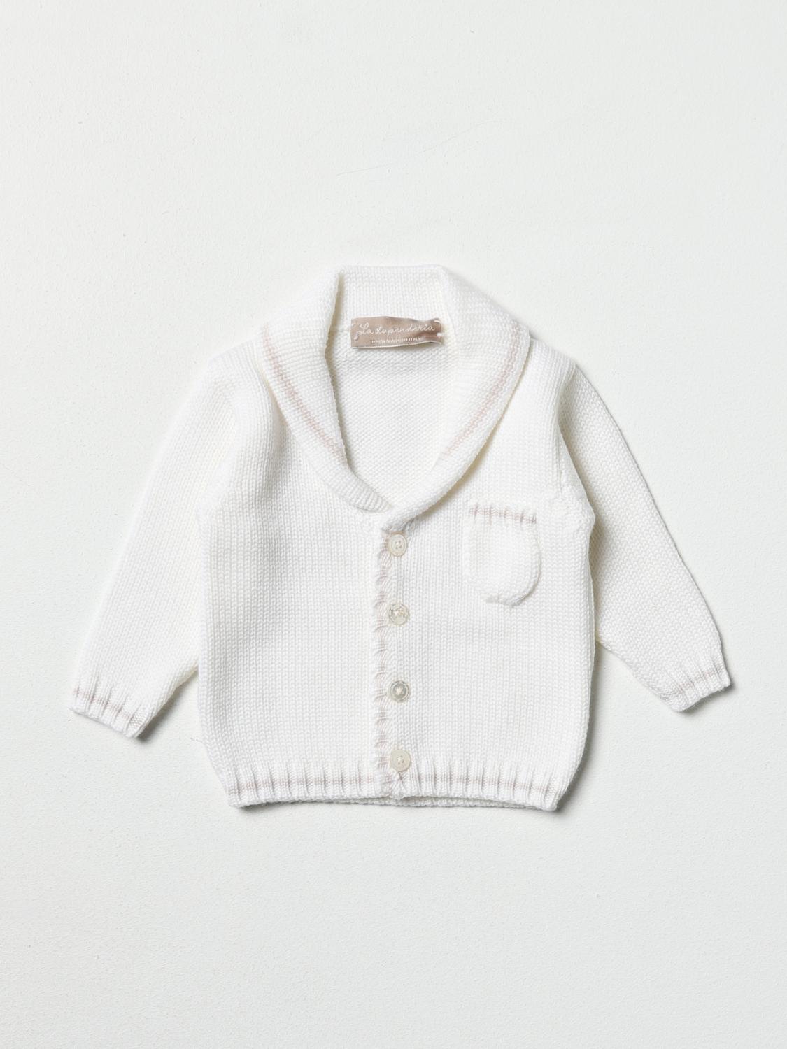 LA STUPENDERIA sweater for baby White La Stupenderia sweater