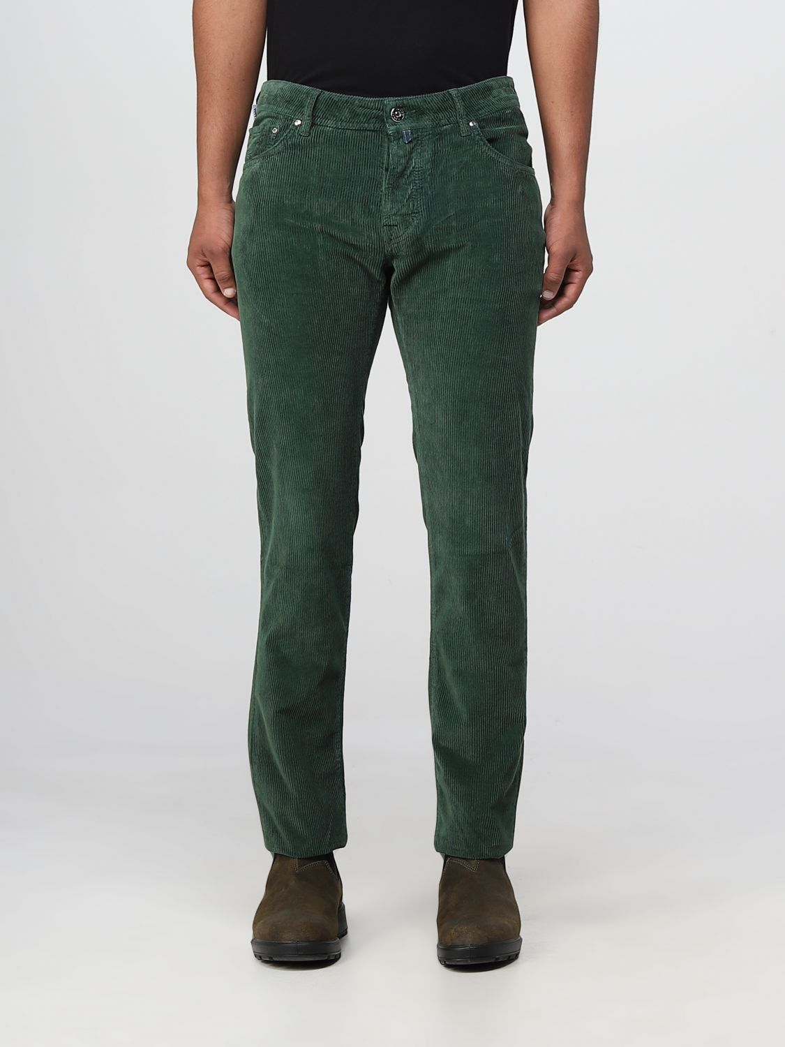 Jacob Cohen Trousers  Men In Green