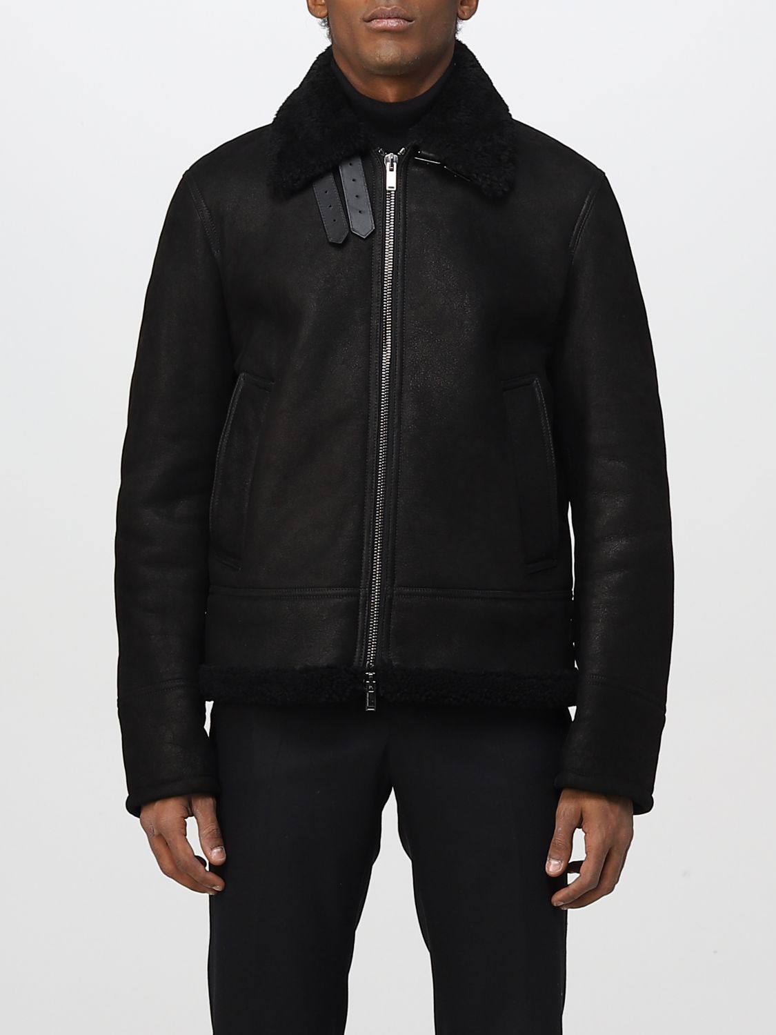 TAGLIATORE: jacket for man - Black | Tagliatore jacket RALPHCHI2208 ...