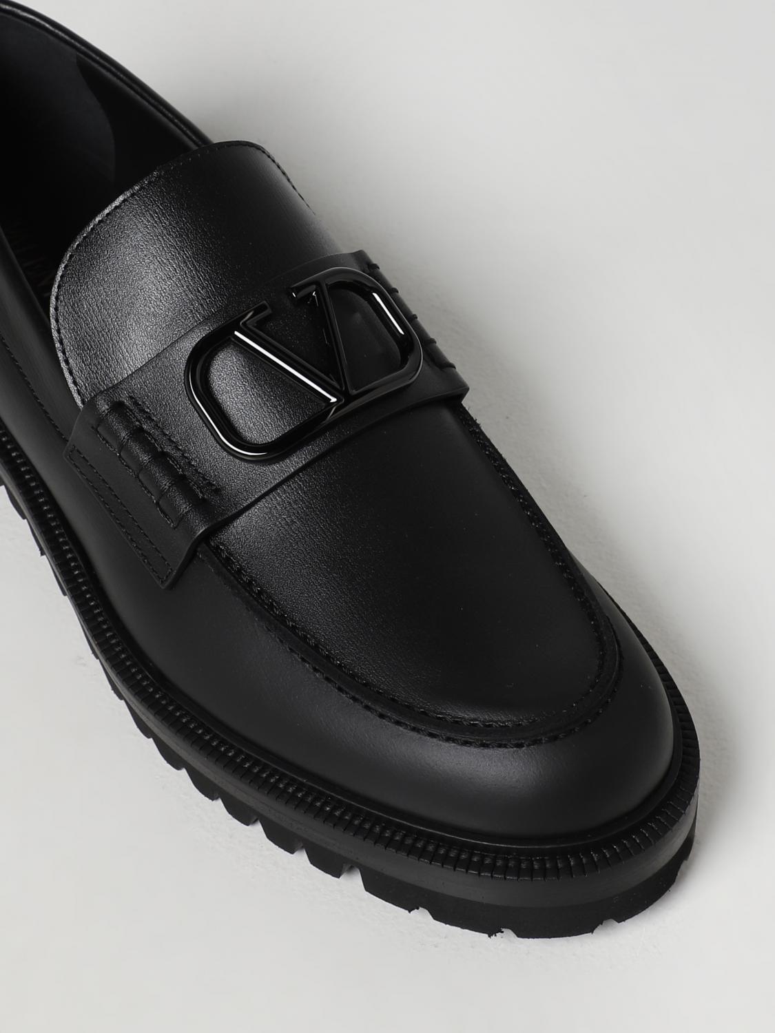 VALENTINO GARAVANI: loafers for man - Black | Valentino Garavani ...