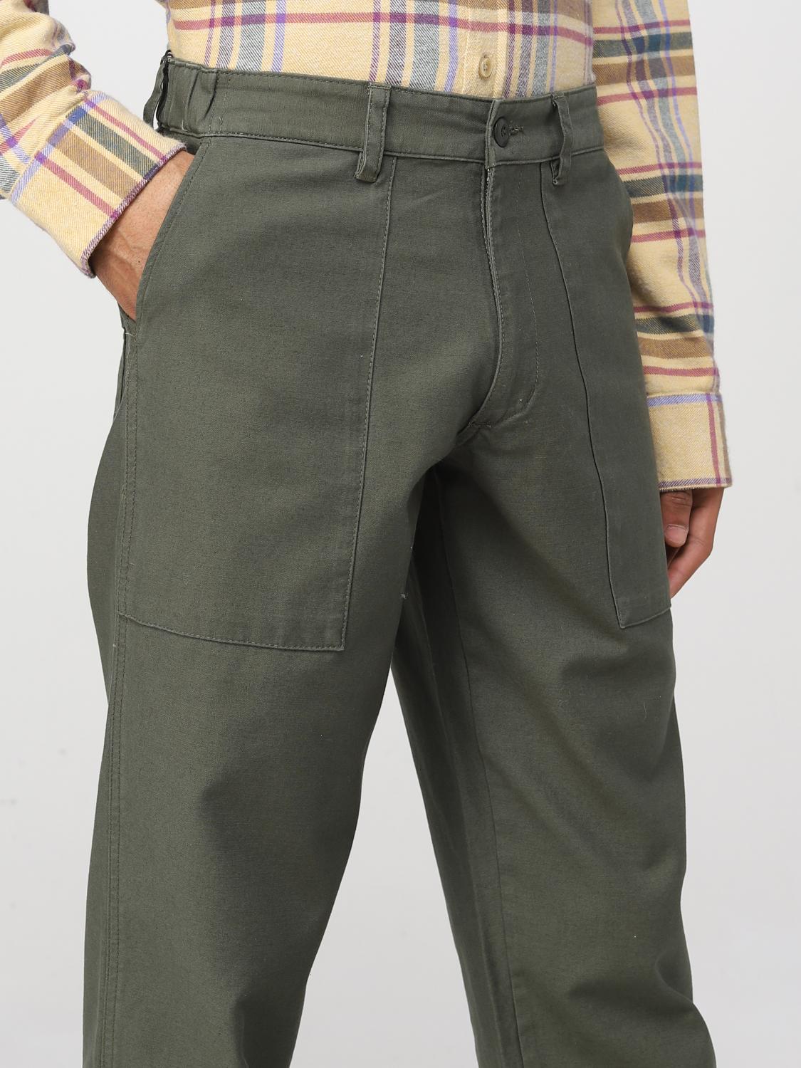 EDWIN pants for man Ivory Edwin pants I030274 black online on