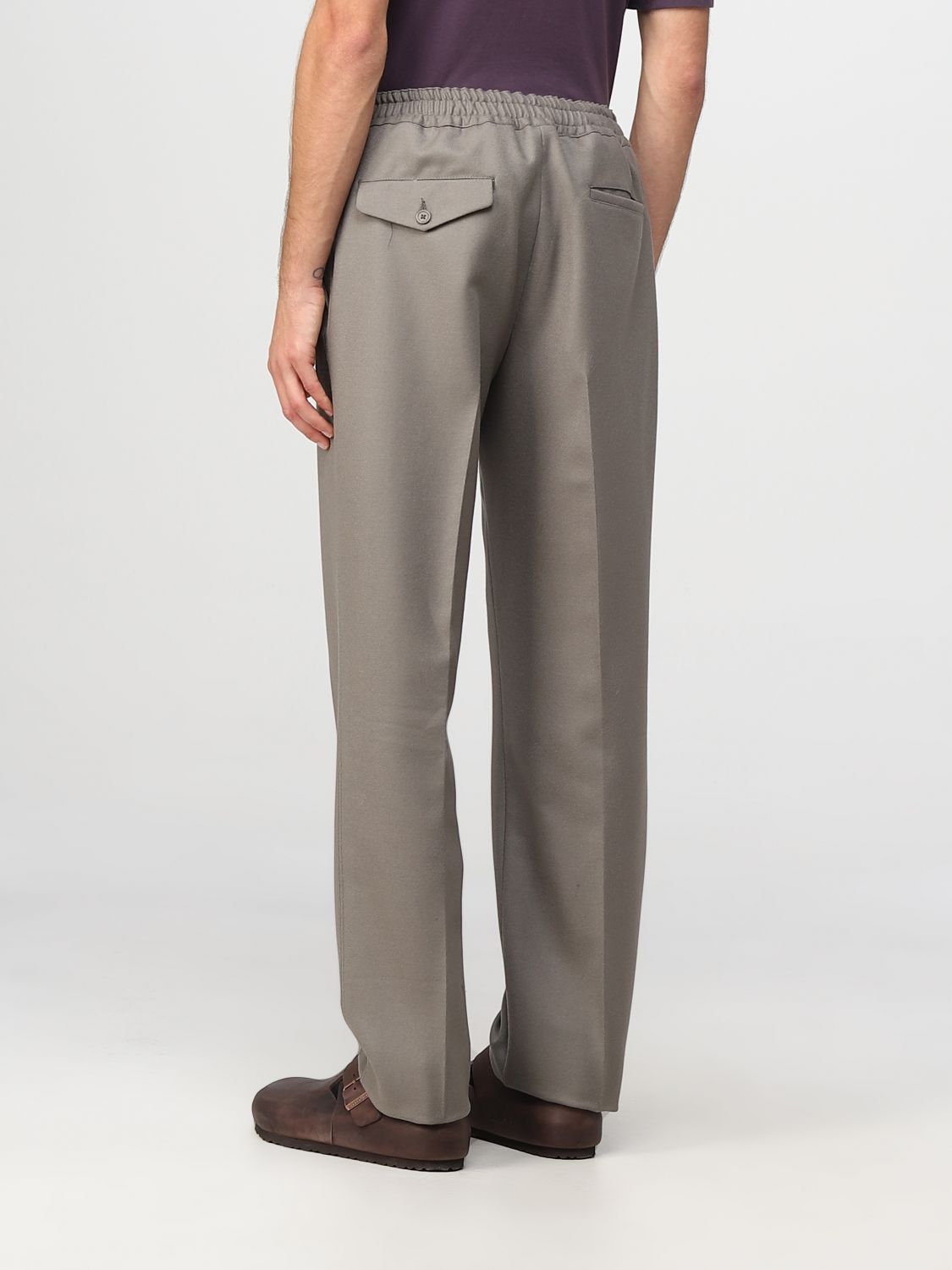 Pantalone Paura: Pantalone Paura in fresco di lana grigio 3