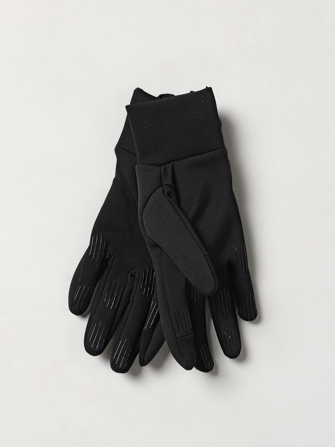 Y-3: gloves for woman - Black | Y-3 gloves HM8331 - Giglio.com