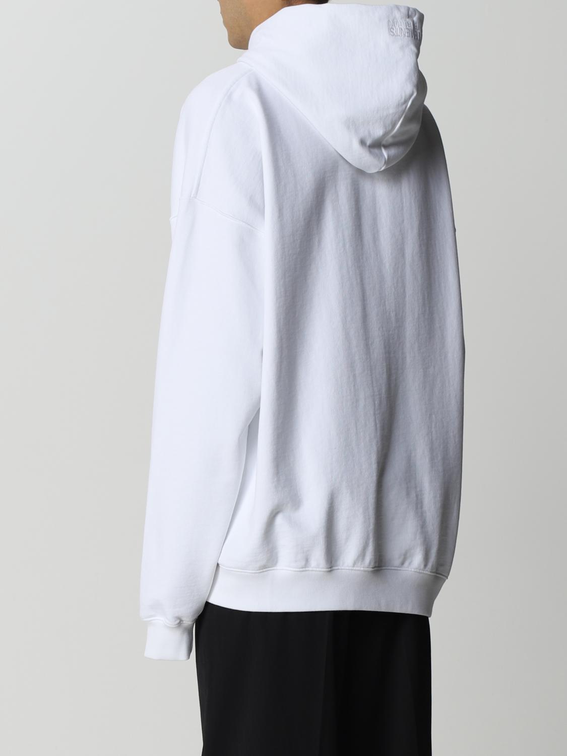 VETEMENTS: sweatshirt for man - White | Vetements sweatshirt UA53HD120W ...