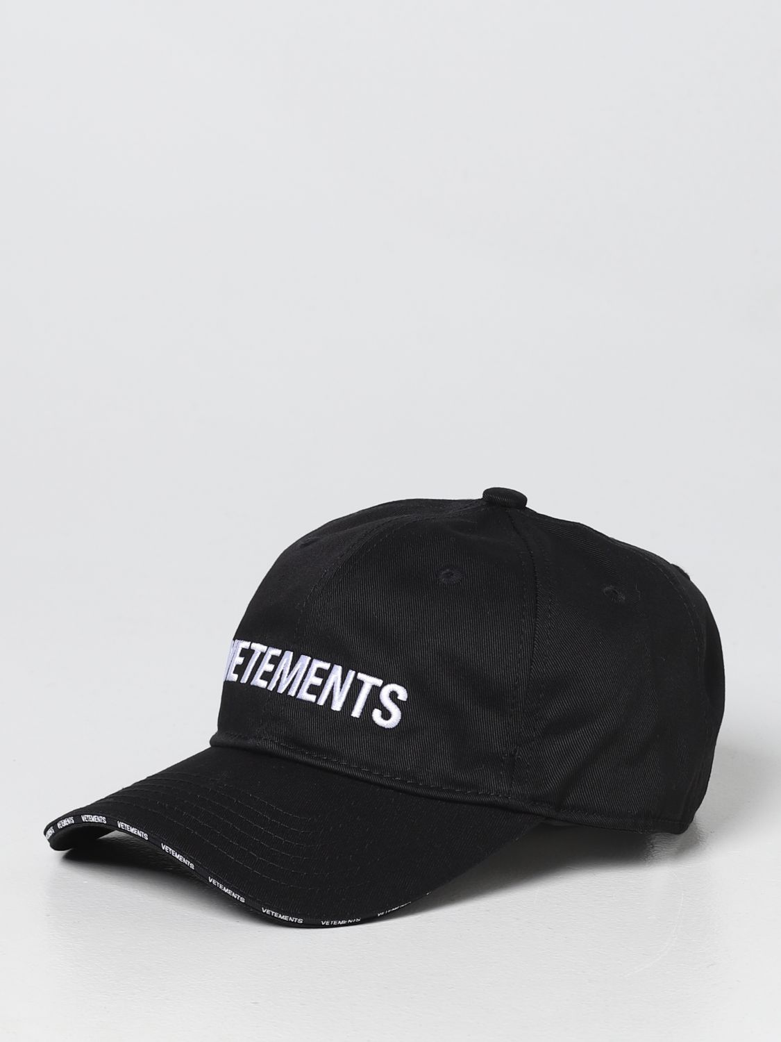 VETEMENTS: hat for man - Black | Vetements hat UA53CA150B online at ...