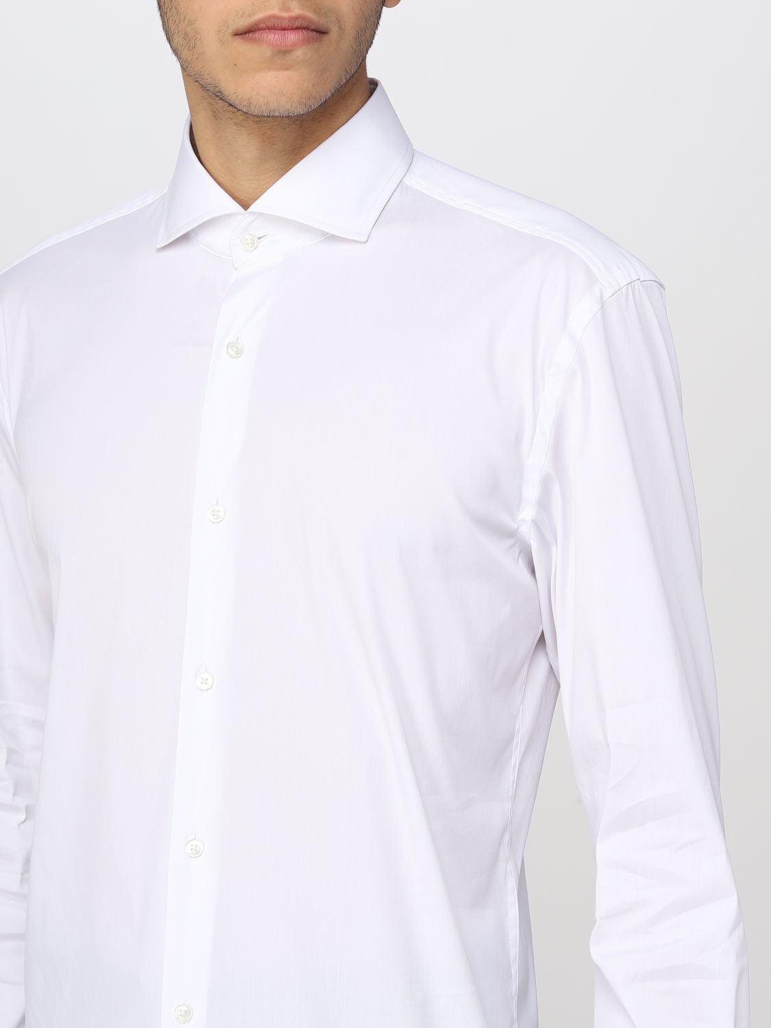 BOSS: shirt for man - White | Boss shirt 50479915 online on GIGLIO.COM