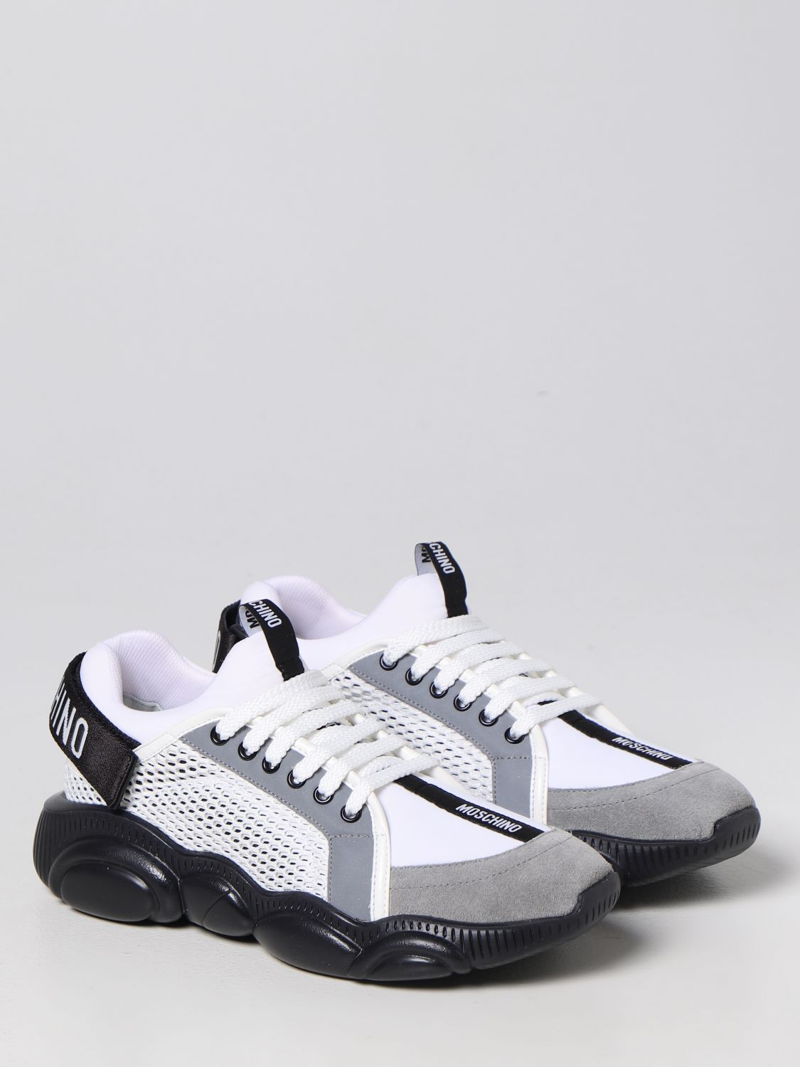 MOSCHINO Zapatillas para hombre, Blanco | Zapatillas Moschino Couture B15133G1FGJ11 en línea GIGLIO.COM