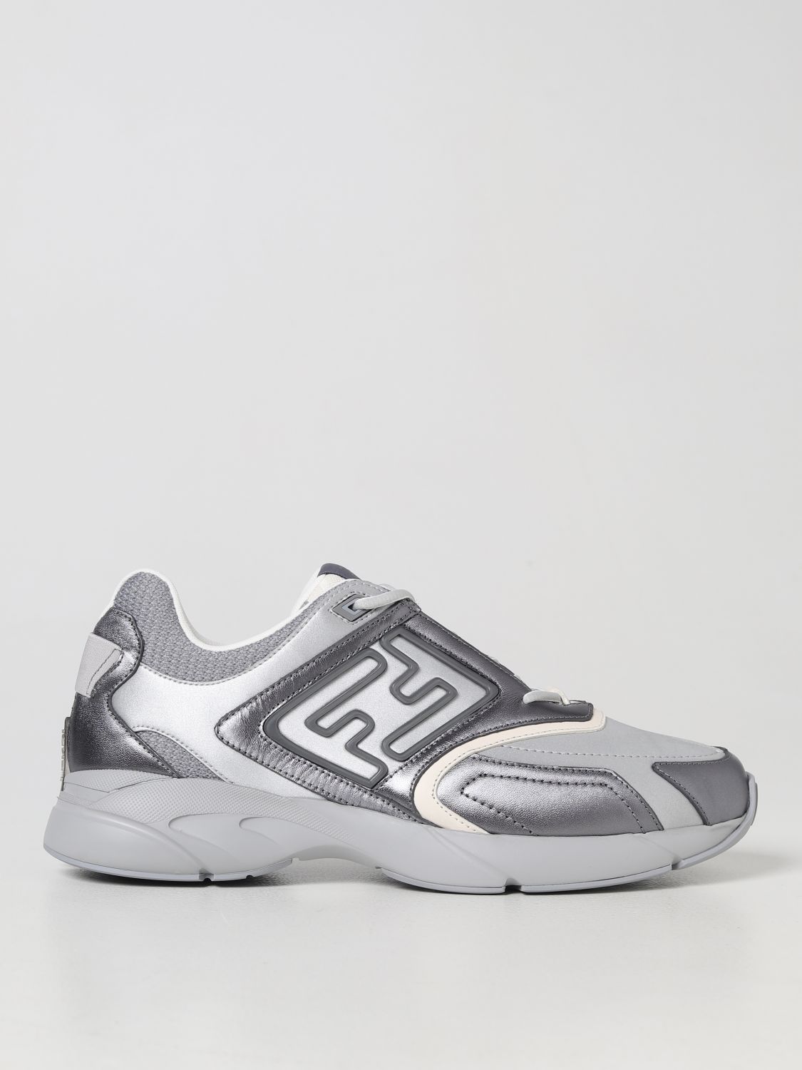 Sneakers Fendi: Fendi sneakers for man grey 1