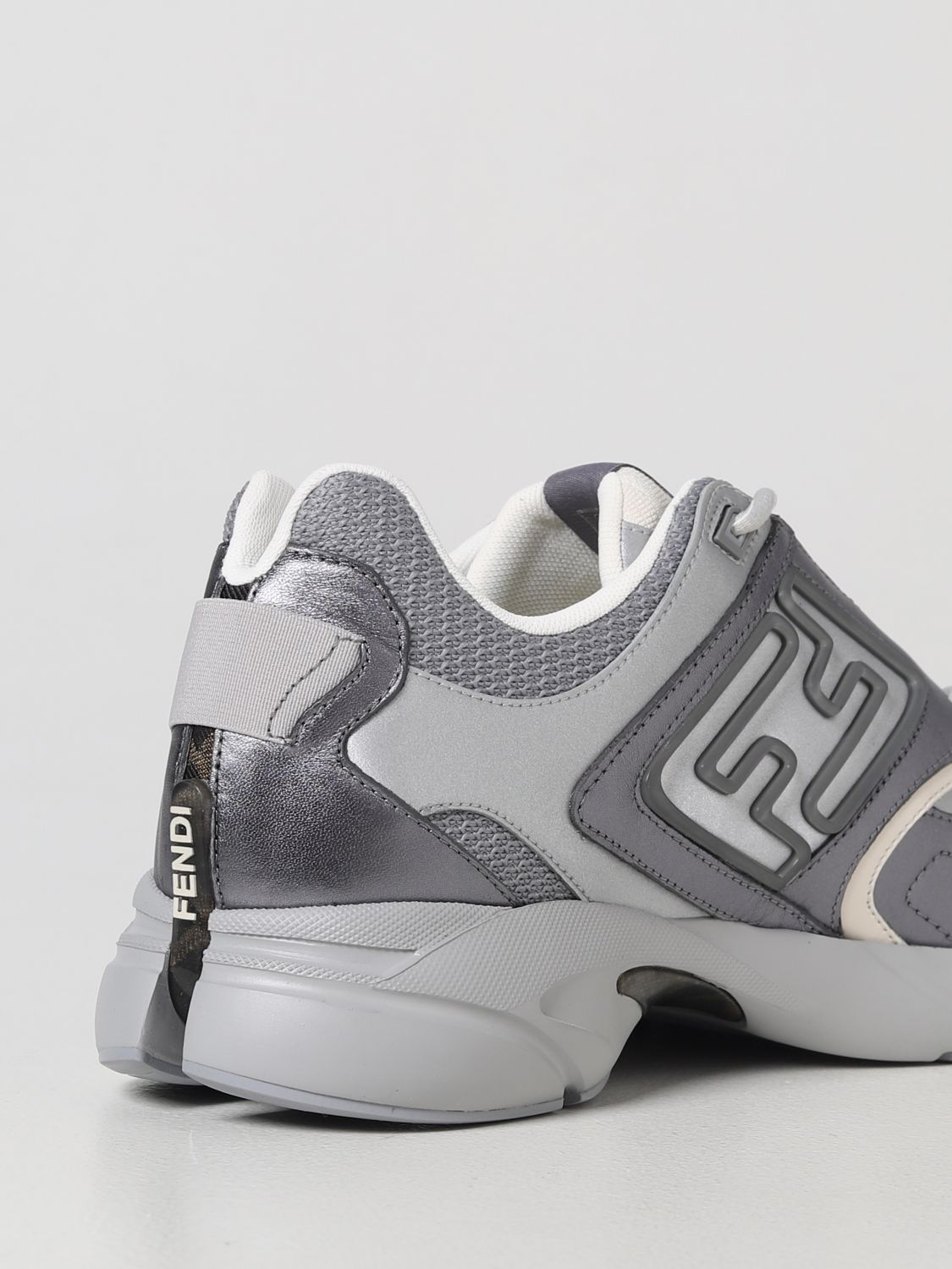 Sneakers Fendi: Fendi sneakers for man grey 3
