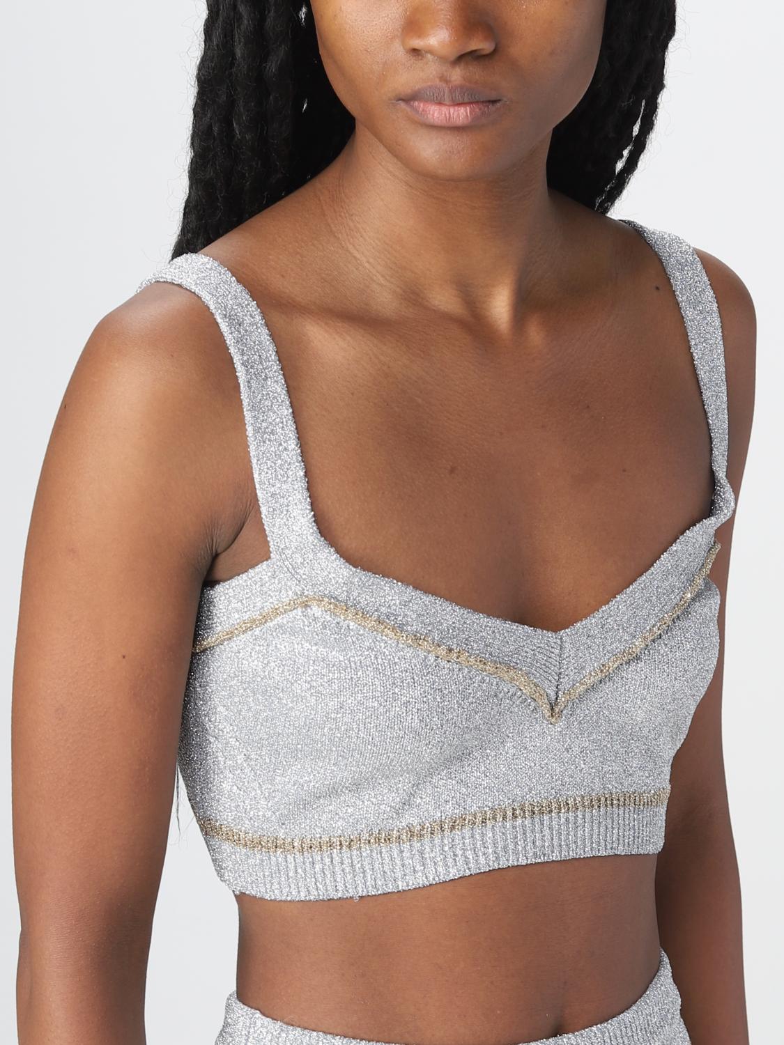 Top e Bluse Paco Rabanne: Top e bluse Paco Rabanne donna oro 5