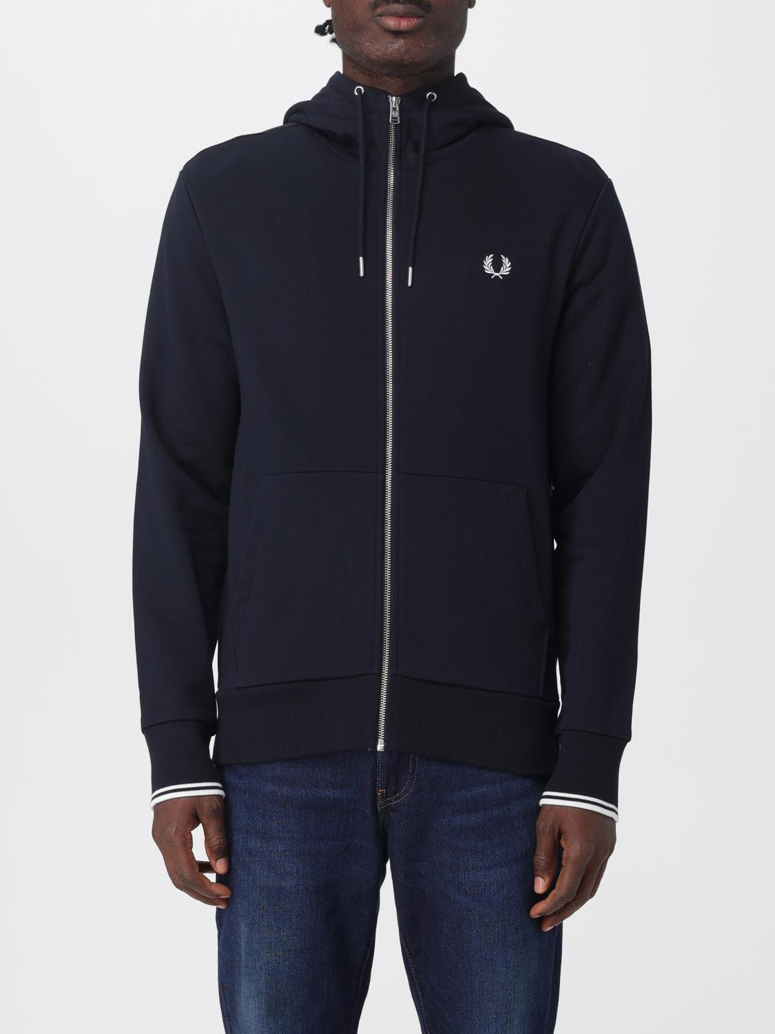 Fred Perry Sweater  Men Color Blue In Blue