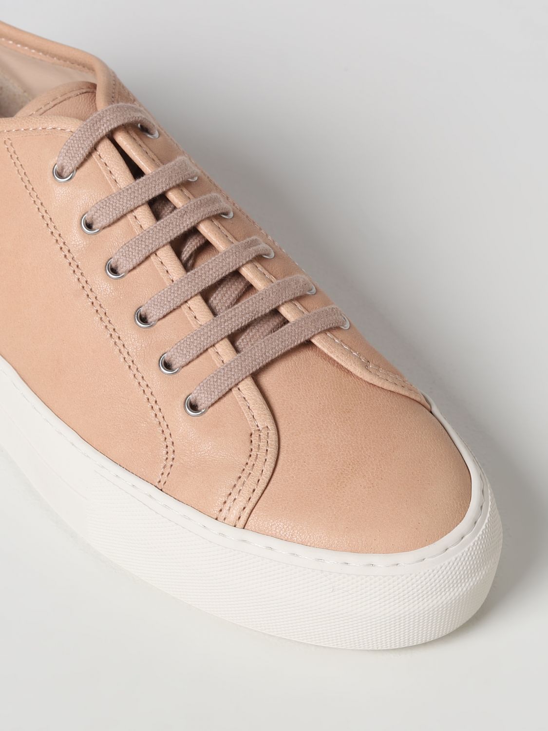 Sneakers Common Projects: Sneakers Tournament Common Projectsin pelle a micro grana rosa 4