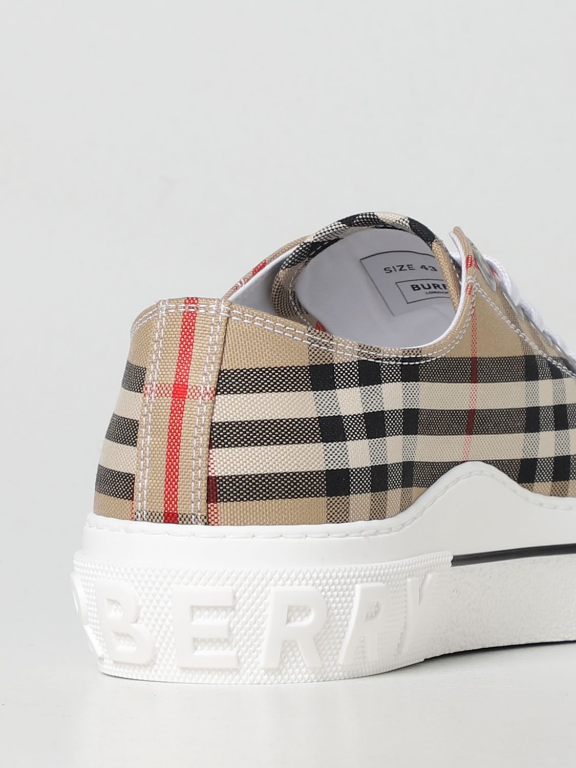 BURBERRY: sneakers for man - Beige | Burberry sneakers 8049745 online on  