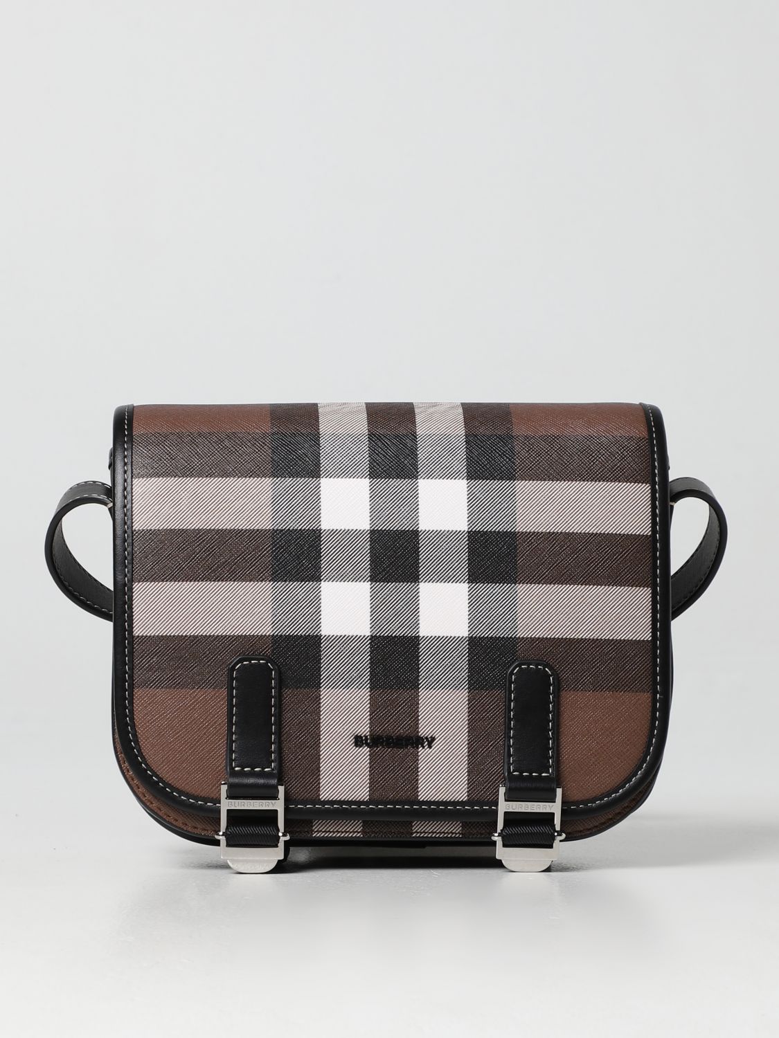 BURBERRY: shoulder bag for men - Brown | Burberry shoulder bag 8052804  online on 