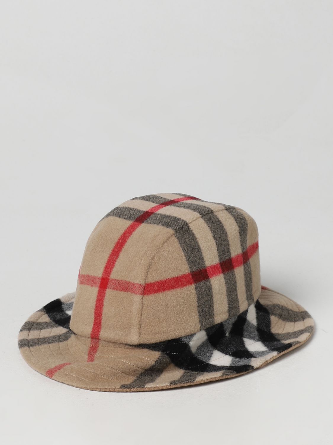 BURBERRY: hat for women - Beige | Burberry hat 8059123 online on 