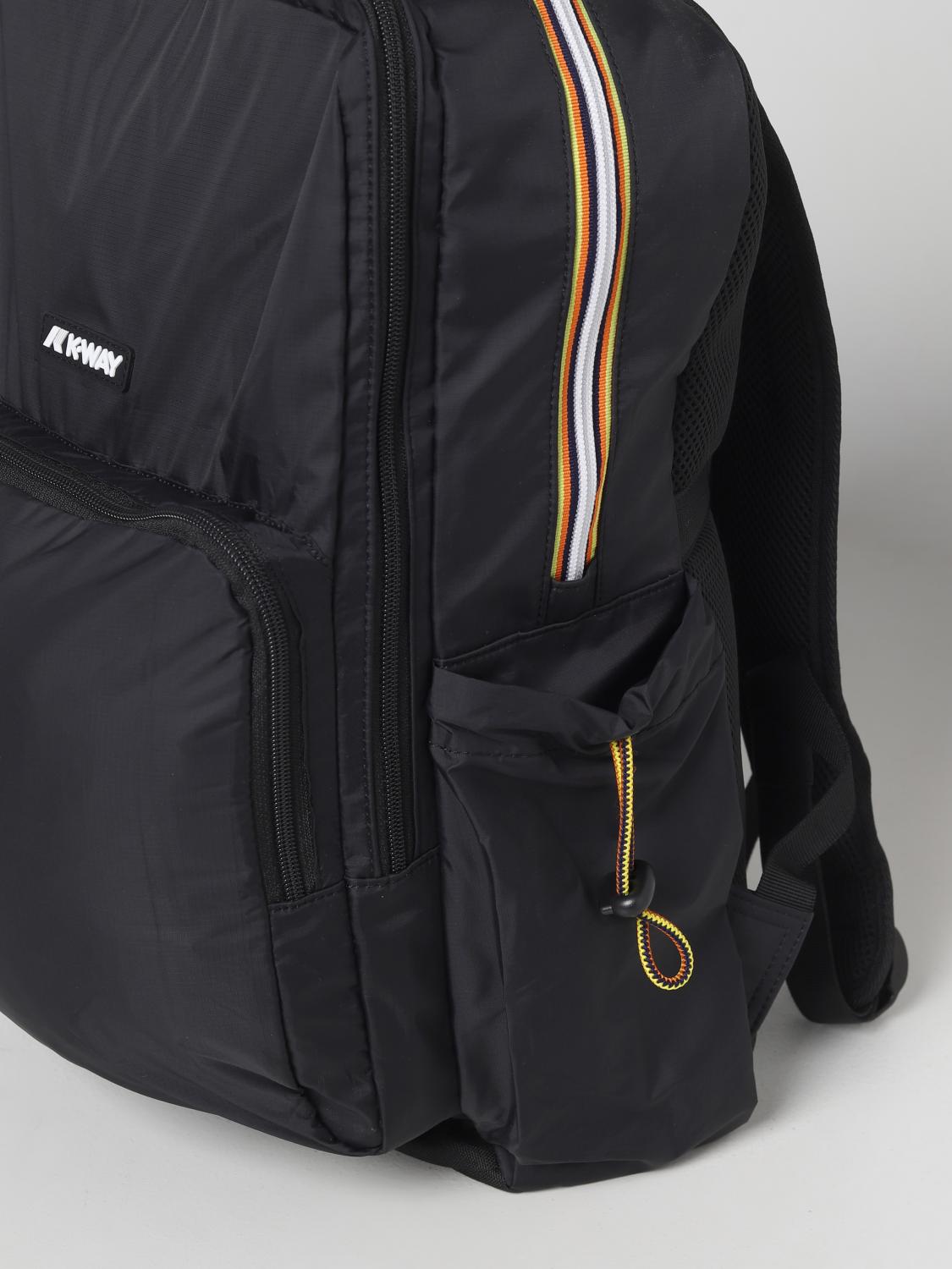 KWAY backpack for man Black KWay backpack K4112XW online on