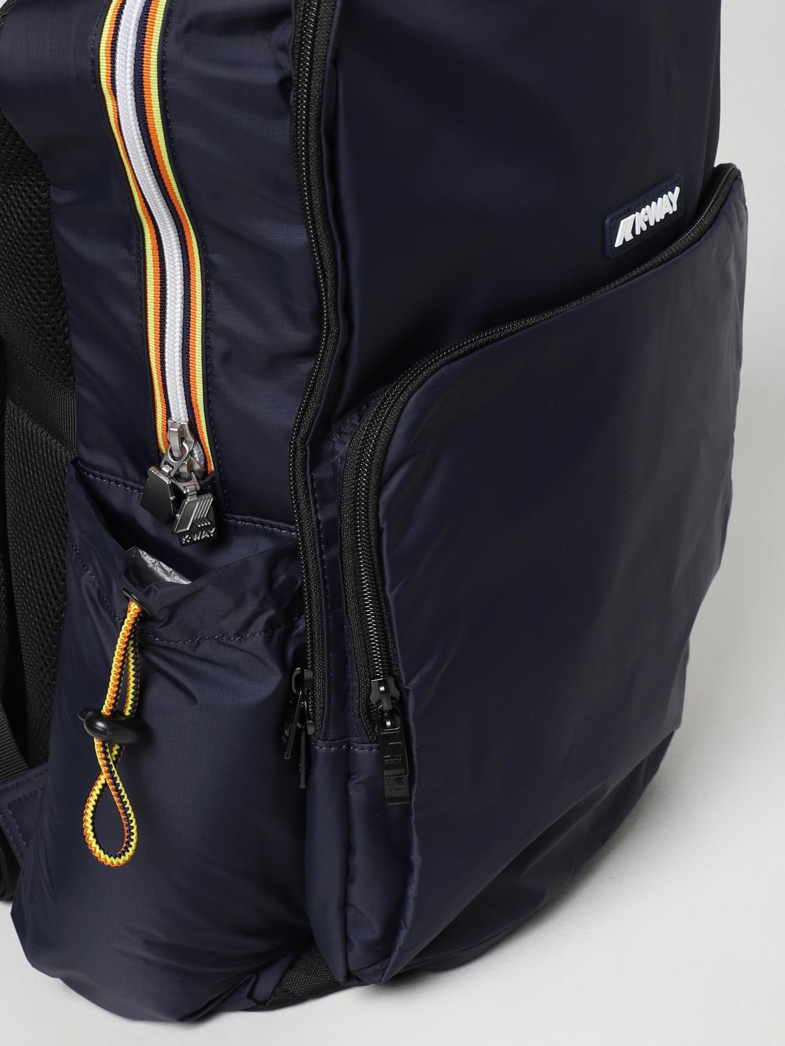KWAY backpack for man Blue KWay backpack K4112XW online on