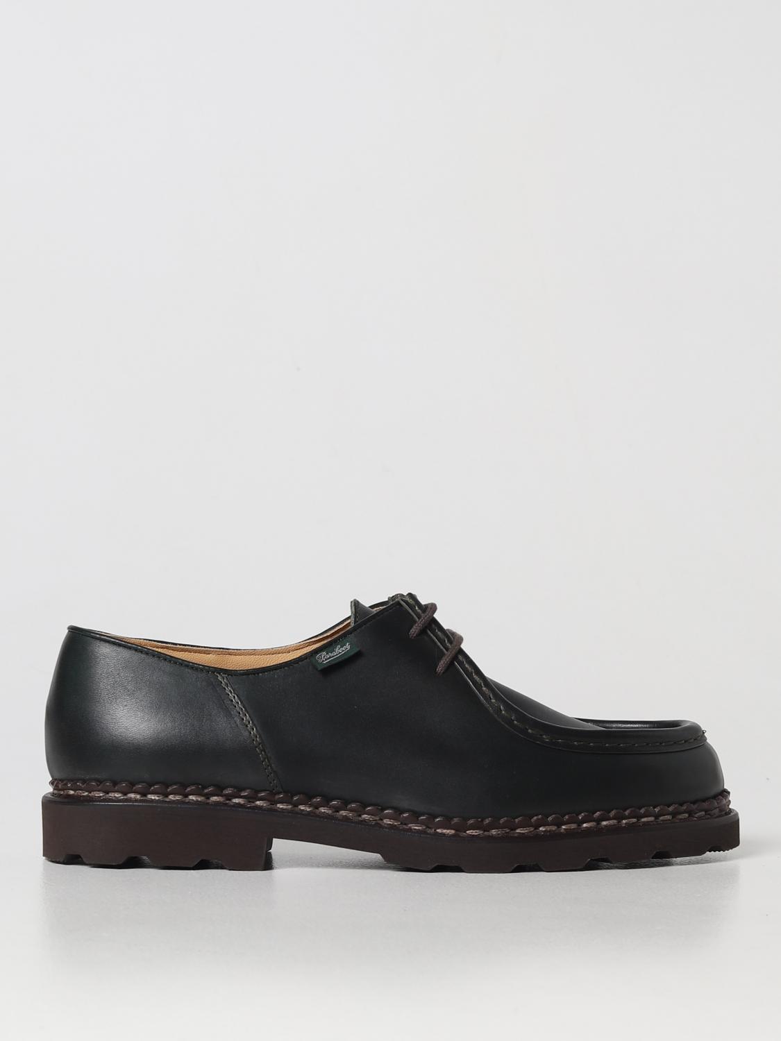 PARABOOT: brogue shoes for man - Green | Paraboot brogue shoes 173506 ...