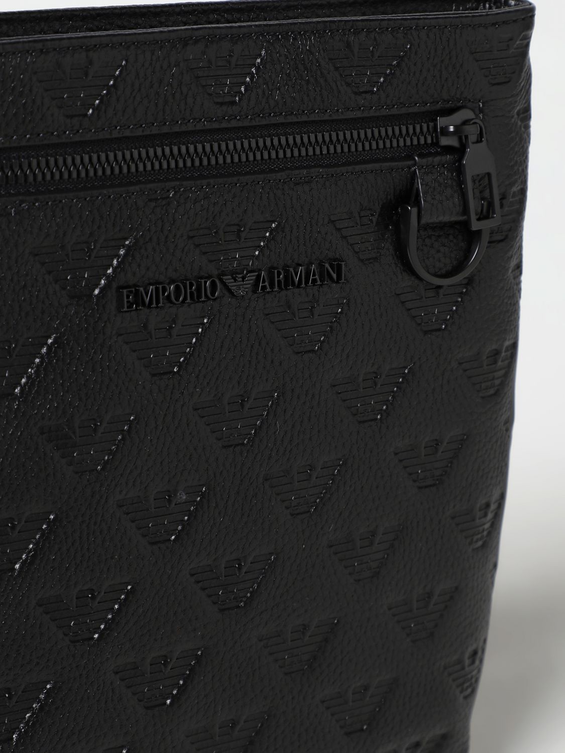 EMPORIO ARMANI: shoulder bag - Black  Emporio Armani shoulder bag  Y4M399Y142V online at