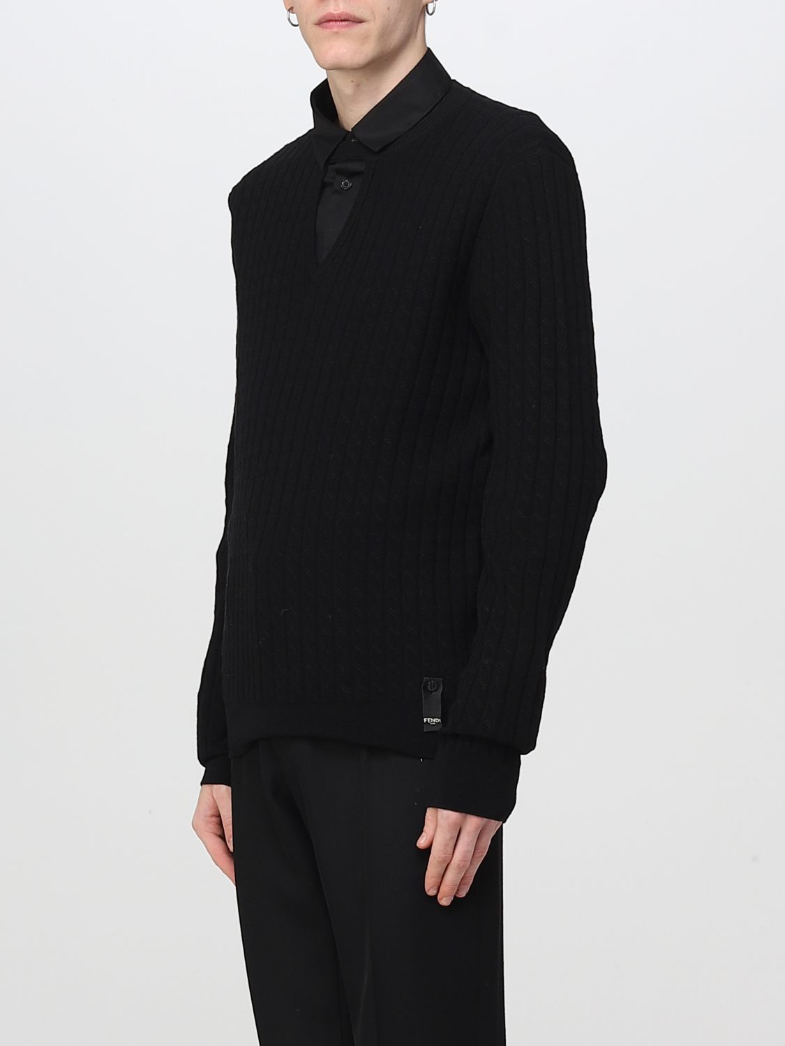 Sweater Fendi: Fendi sweater for man black 4