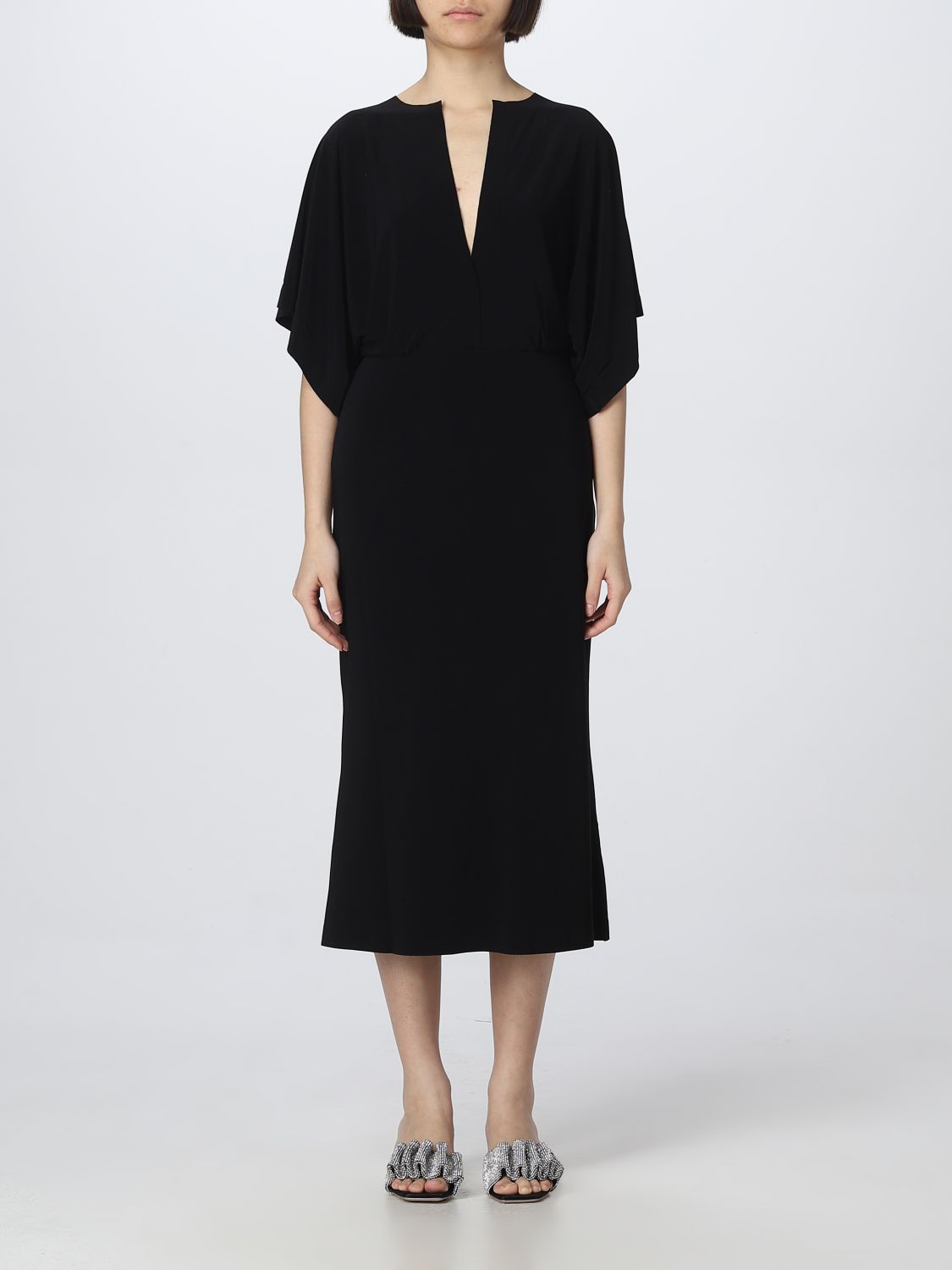 Norma Kamali Dress Woman In Black | ModeSens