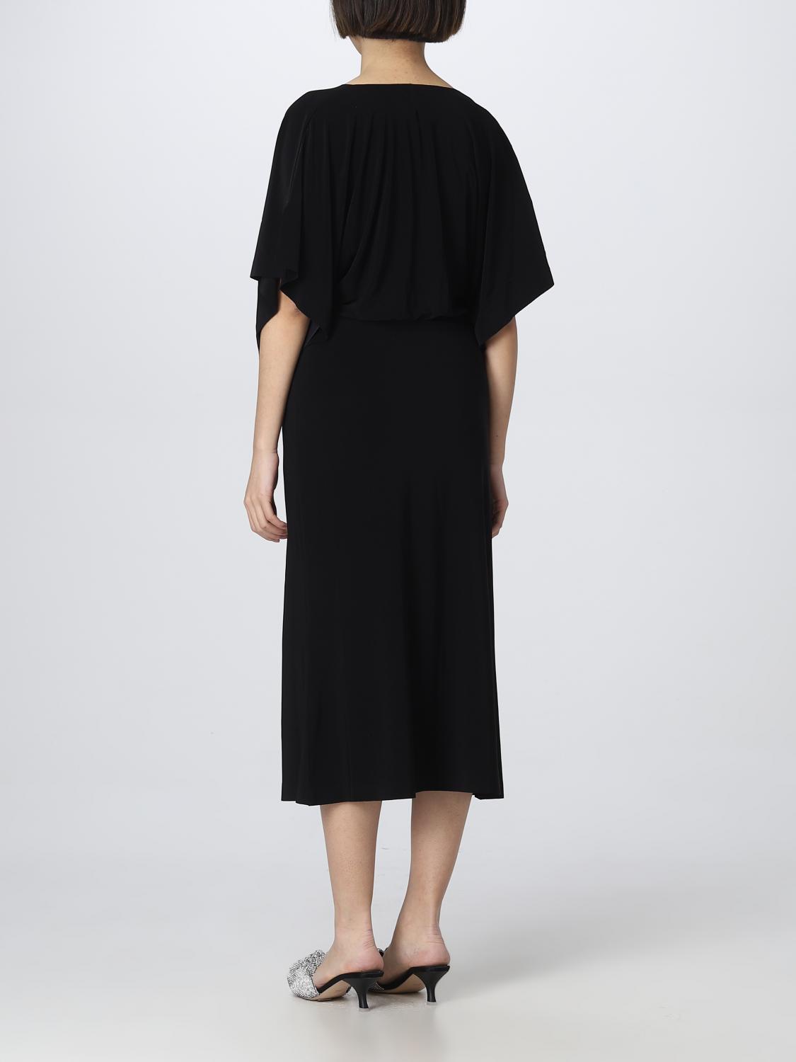 NORMA KAMALI: dress for woman - Black | Norma Kamali dress ...